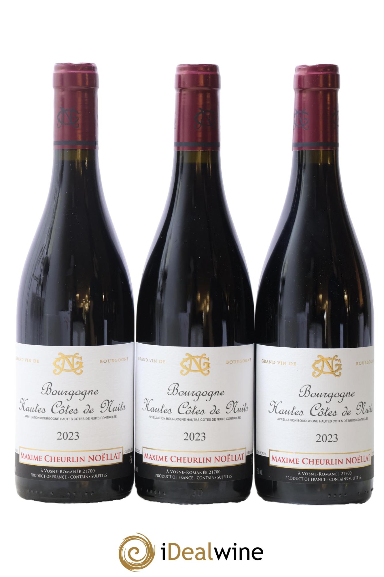 Hautes-Côtes de Nuits Maxime Cheurlin Noëllat 2023 - Lot de 3 bouteilles - 0
