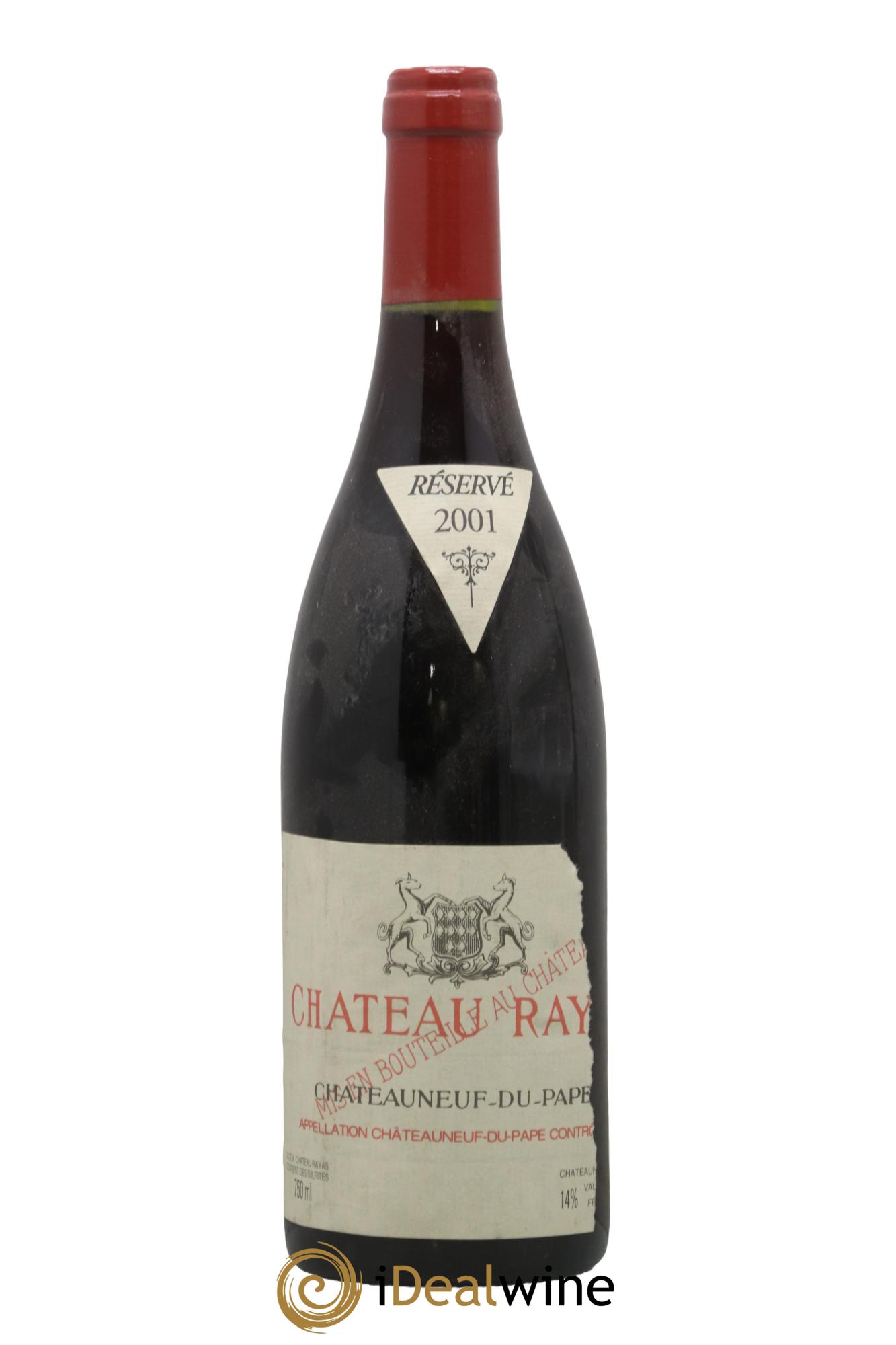 Châteauneuf-du-Pape Château Rayas Emmanuel Reynaud 2001 - Lot de 1 bouteille - 0