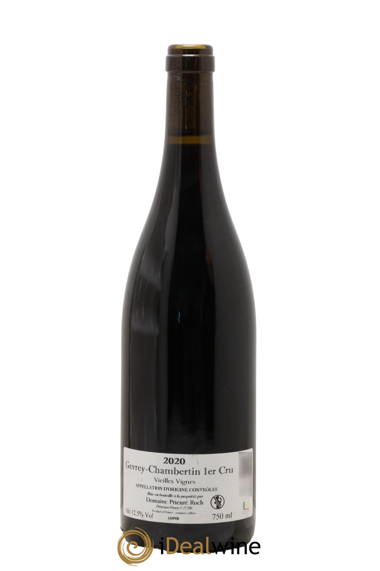 Gevrey-Chambertin  1er Cru Vieilles Vignes Prieuré Roch 2020 - Lot of 1 bottle - 1