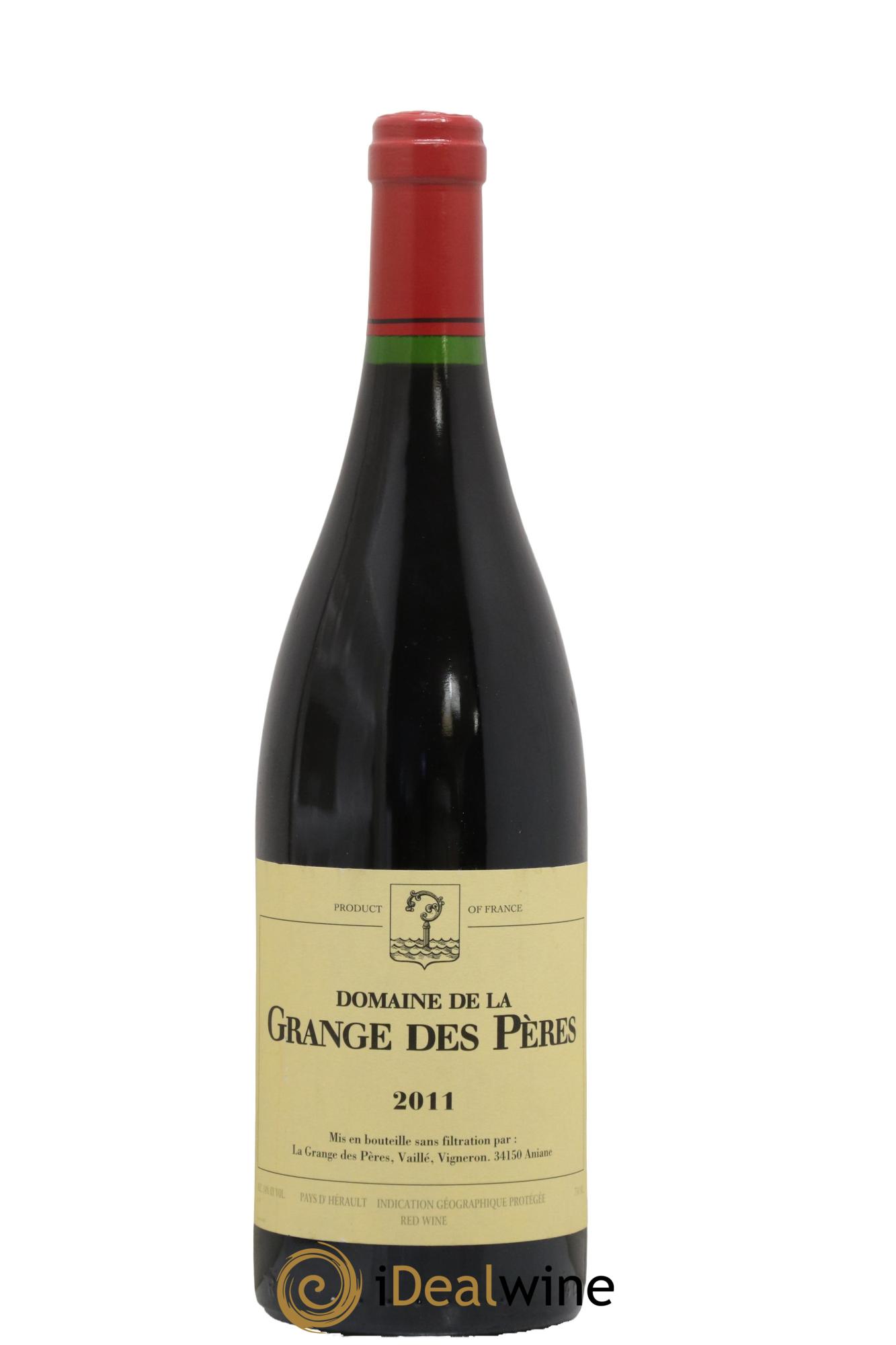 Pays d'Hérault Grange des Pères Laurent Vaillé 2011 - Lot de 1 bouteille - 0