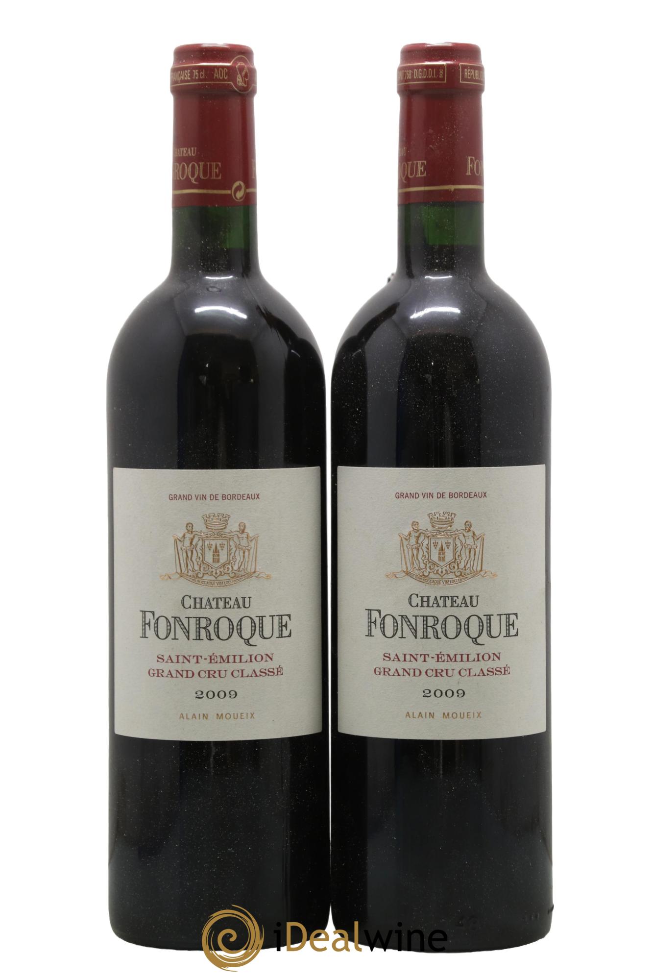 Château Fonroque Grand Cru Classé 2009 - Lot of 2 bottles - 0