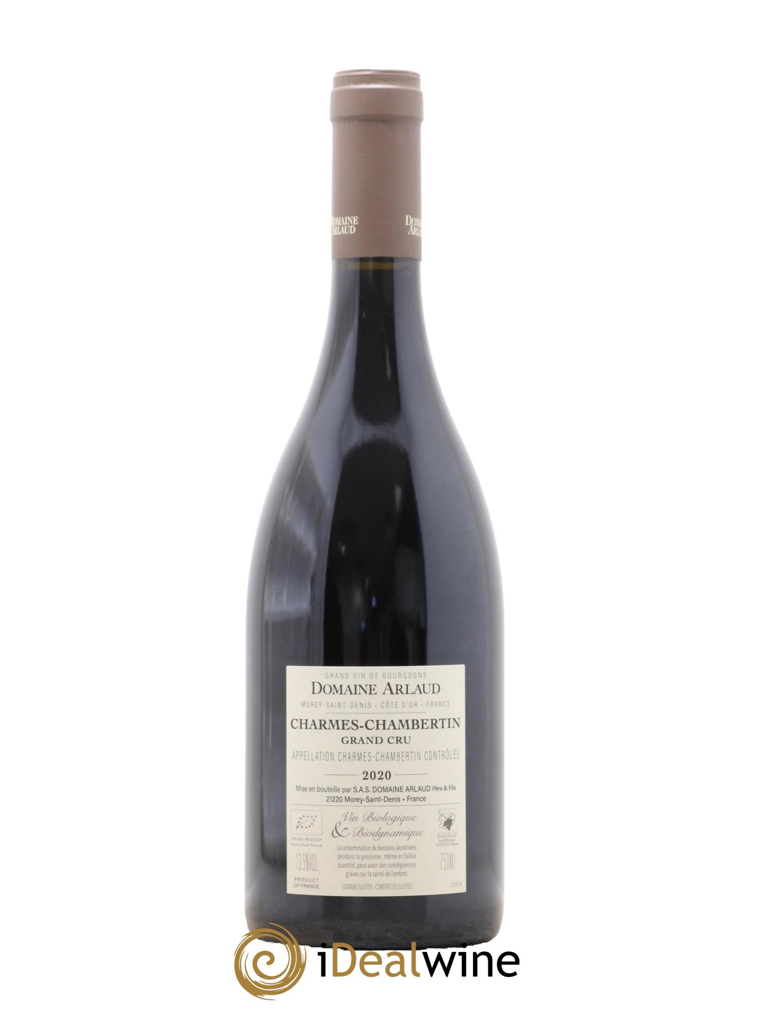 Charmes-Chambertin Grand Cru Arlaud 2020 - Posten von 1 Flasche - 1