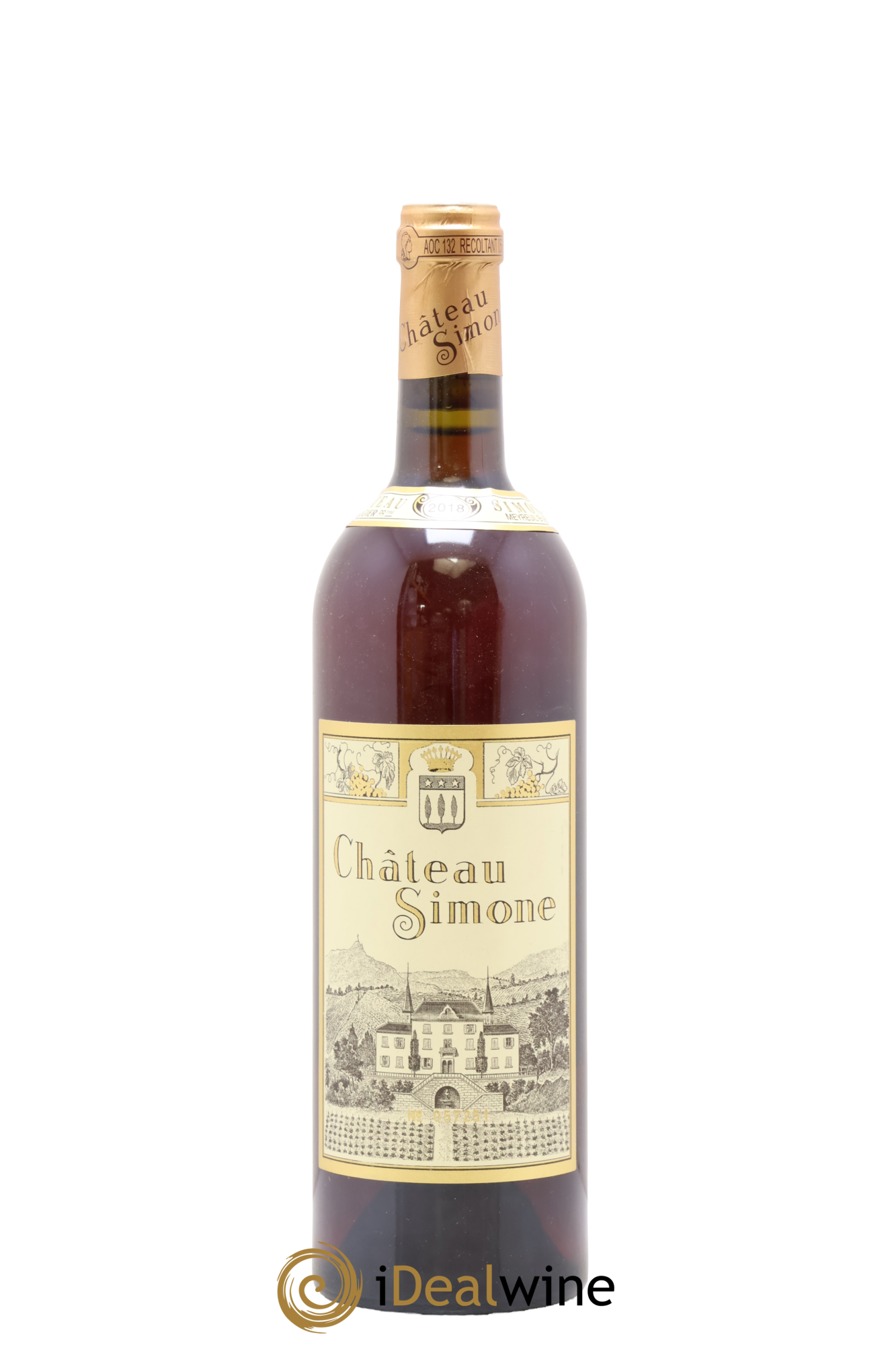 Palette Château Simone Famille Rougier 2018 - Lot de 1 bouteille - 0