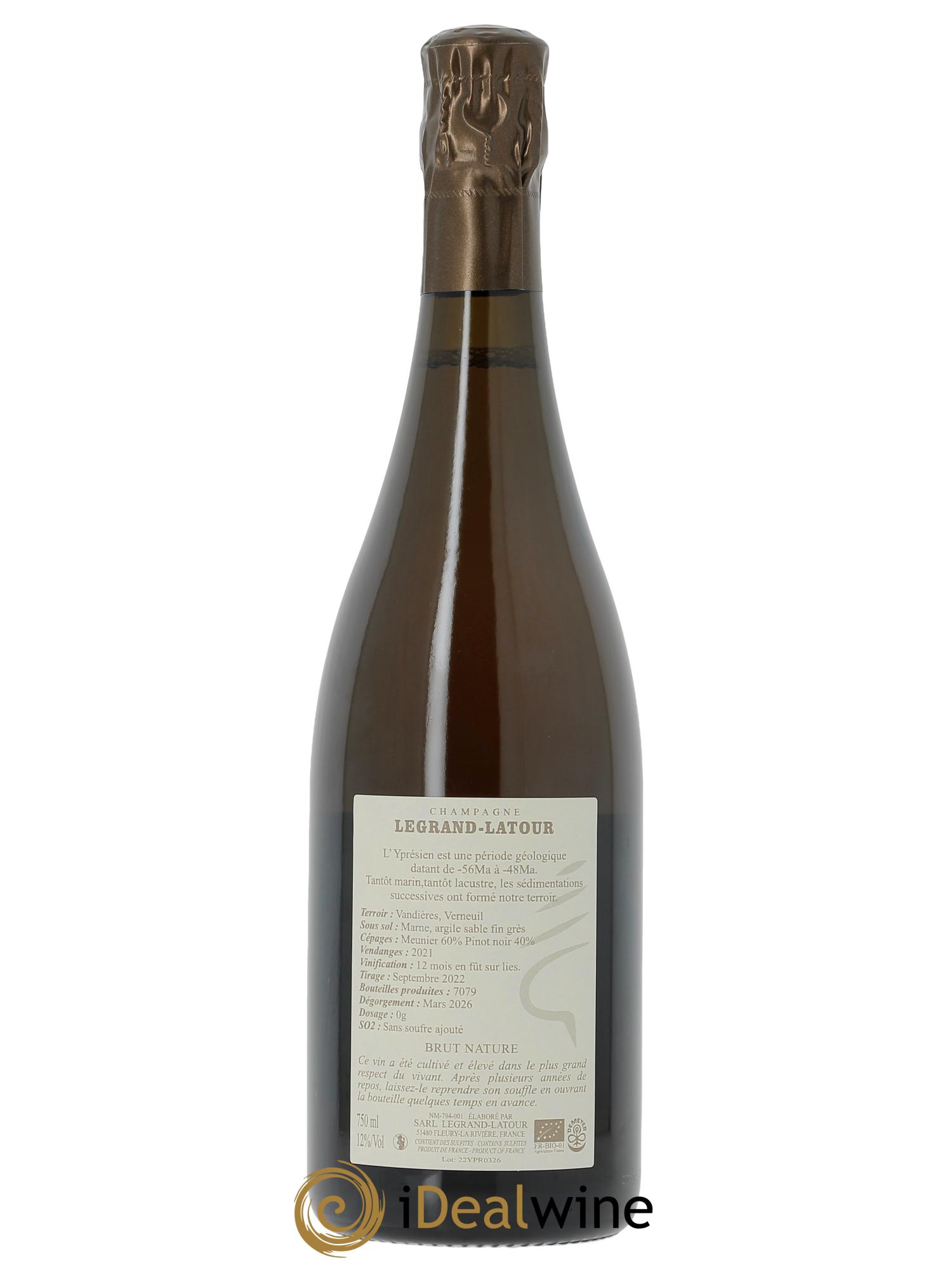Yprésien Legrand Latour - Lotto di 1 bottiglia - 1