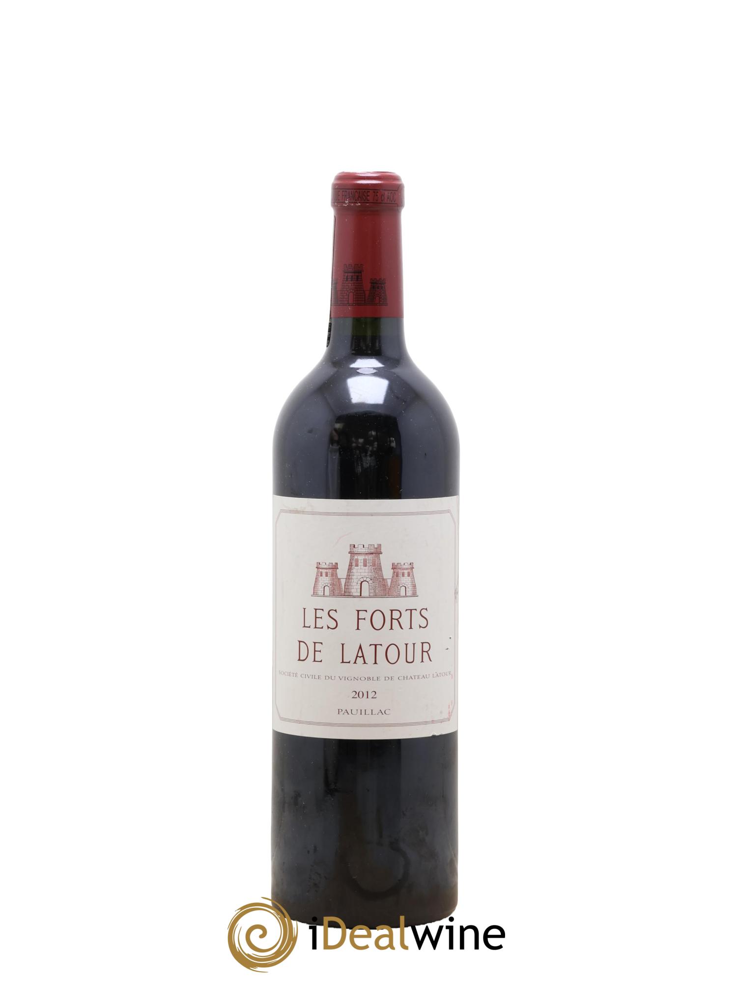 Les Forts de Latour Second Vin 2012 - Posten von 1 Flasche - 0