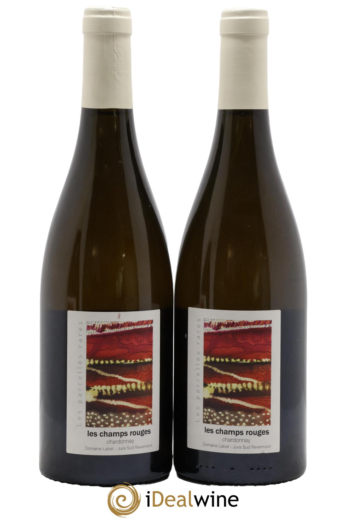 Côtes du Jura Chardonnay Les Champs Rouges Romain - Julien - Charline Labet 2019 - Lotto di 2 bottiglie - 0