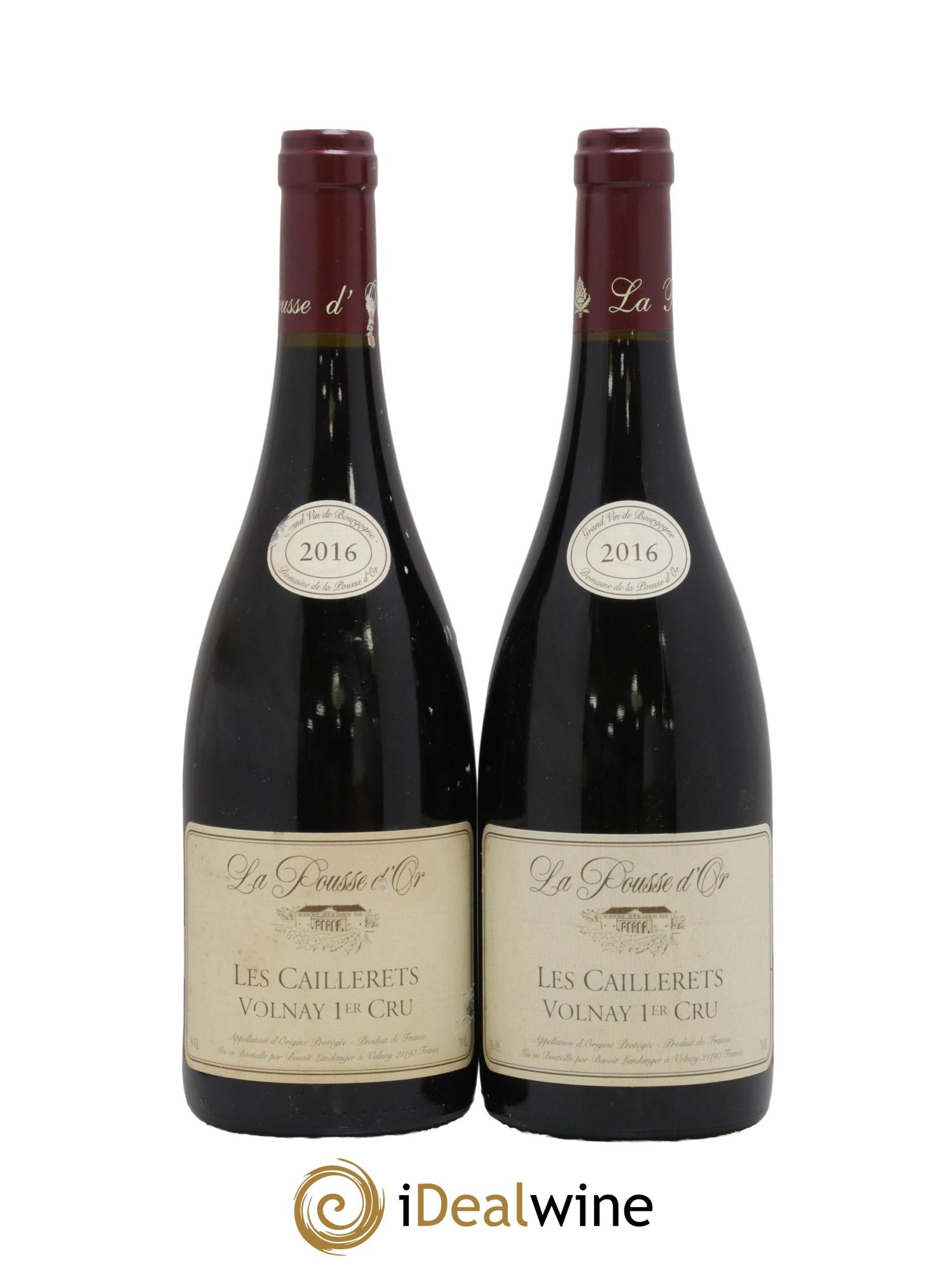 Volnay 1er Cru Les Caillerets La Pousse d'Or (Domaine de) 2016 - Lot de 2 bouteilles - 0