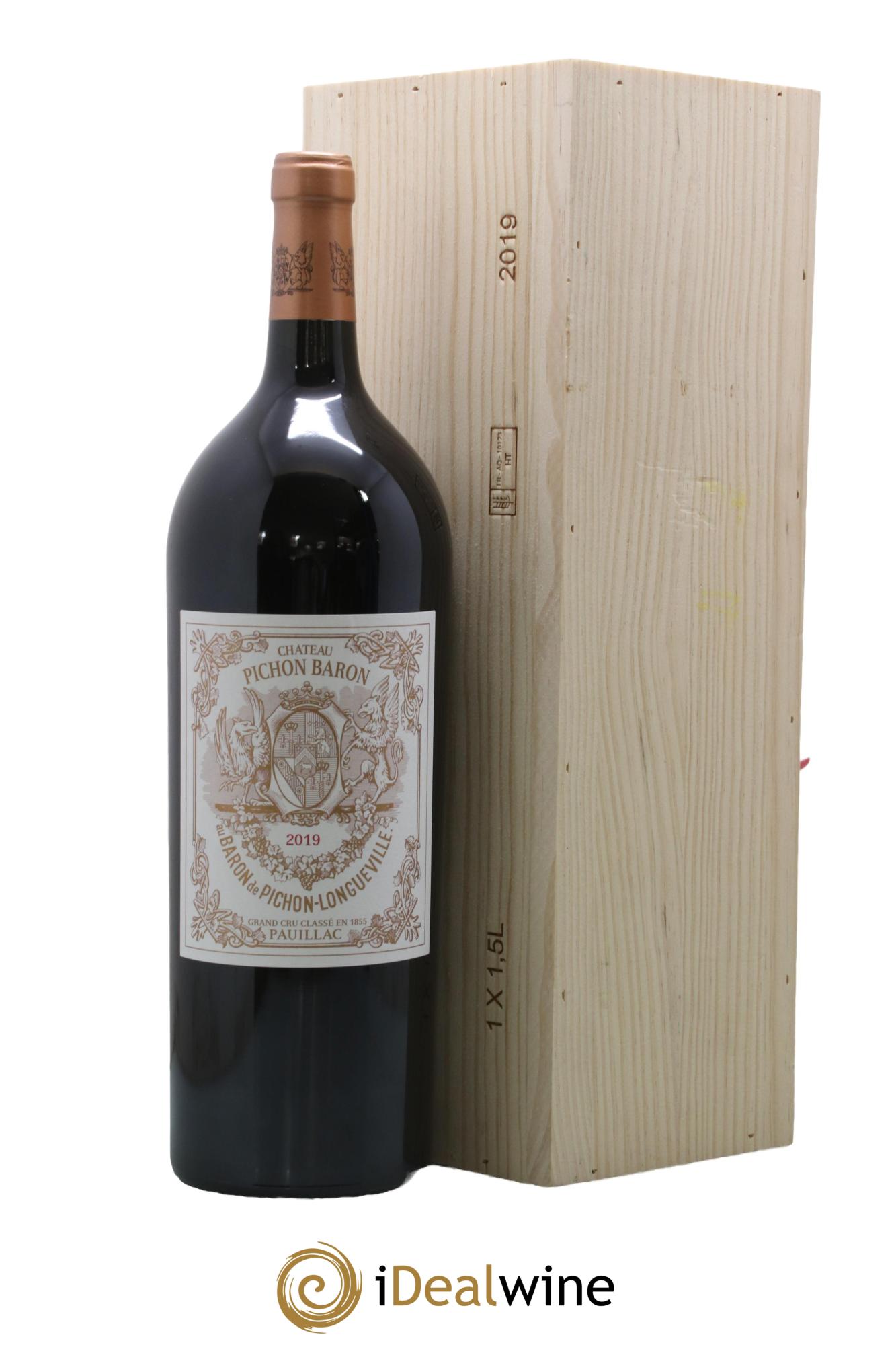 Pichon Longueville Baron 2ème Grand Cru Classé 2019 - Lot de 1 magnum - 0