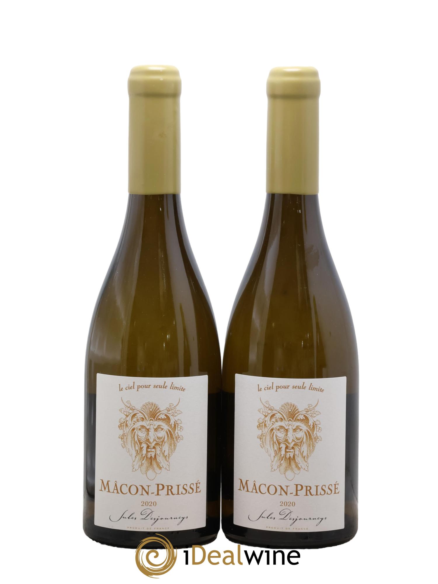 Mâcon-Prissé En Chailloux Jules Desjourneys 2020 - Lotto di 2 bottiglie - 0