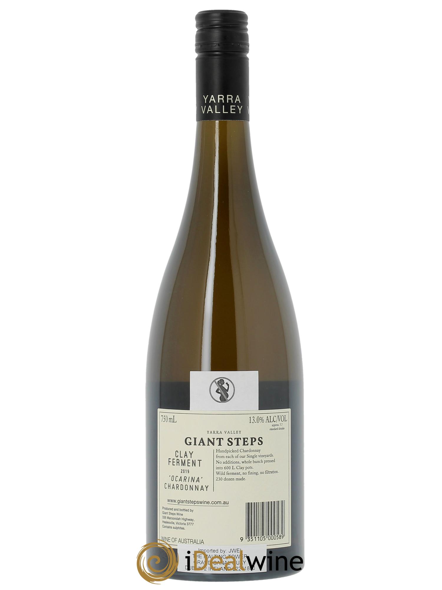 Yarra Valley Giant Steps Clay Ferment Ocrina Chardonnay 2019 - Posten von 1 Flasche - 1
