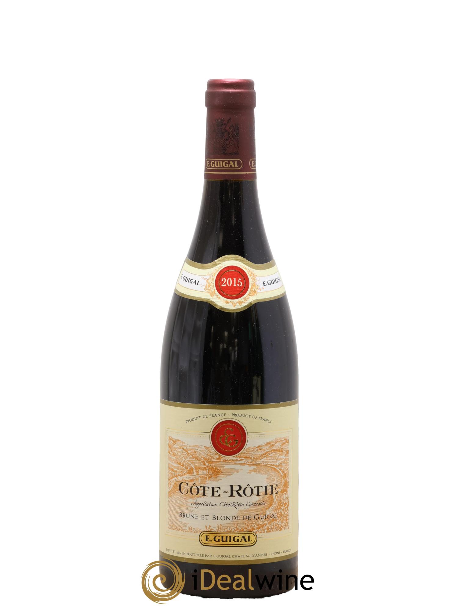 Côte-Rôtie Côtes Brune et Blonde Guigal 2015 - Lot of 1 bottle - 0