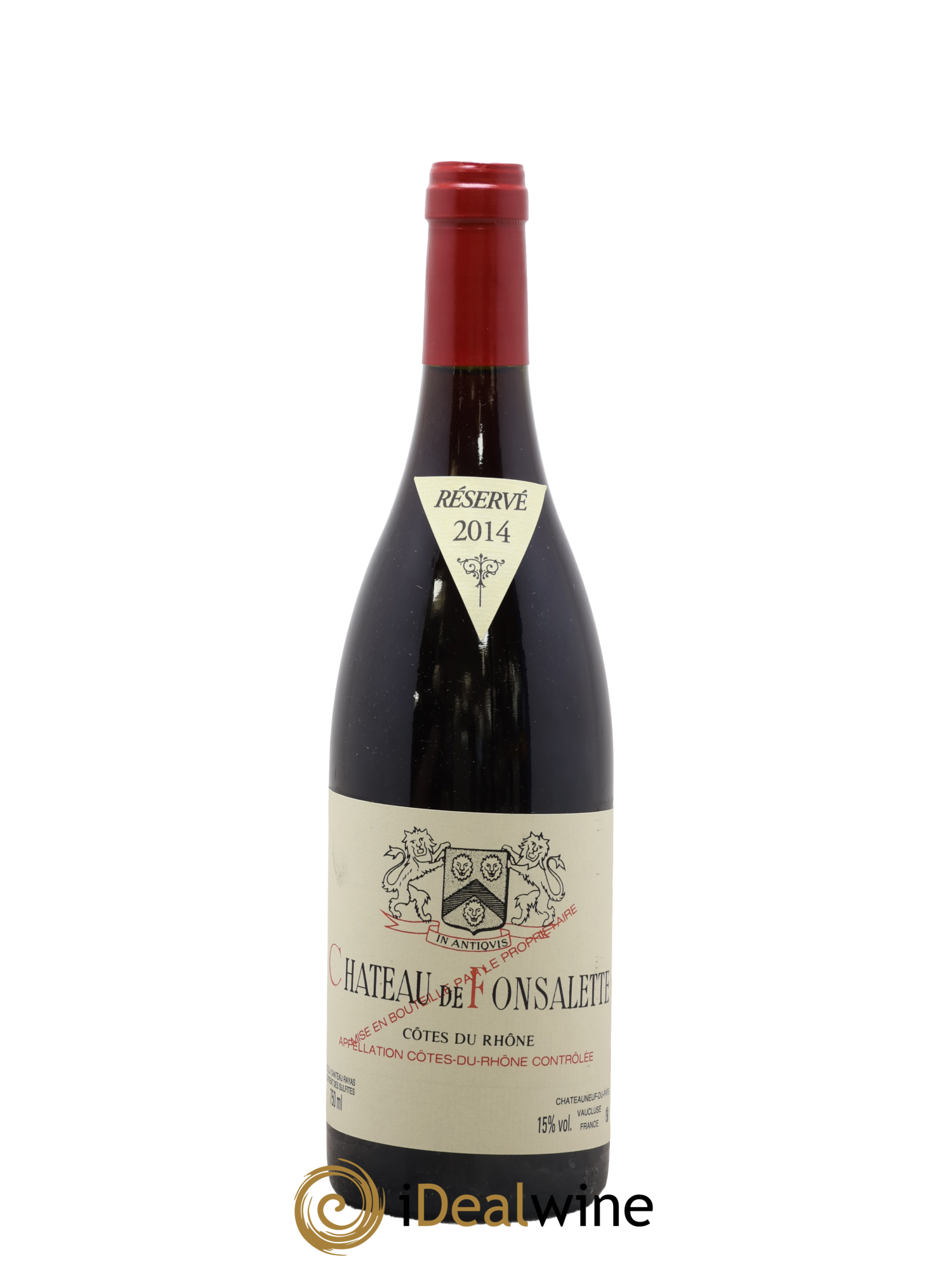 Côtes-du-Rhône Château de Fonsalette Emmanuel Reynaud 2014 - Lot de 1 bouteille - 0