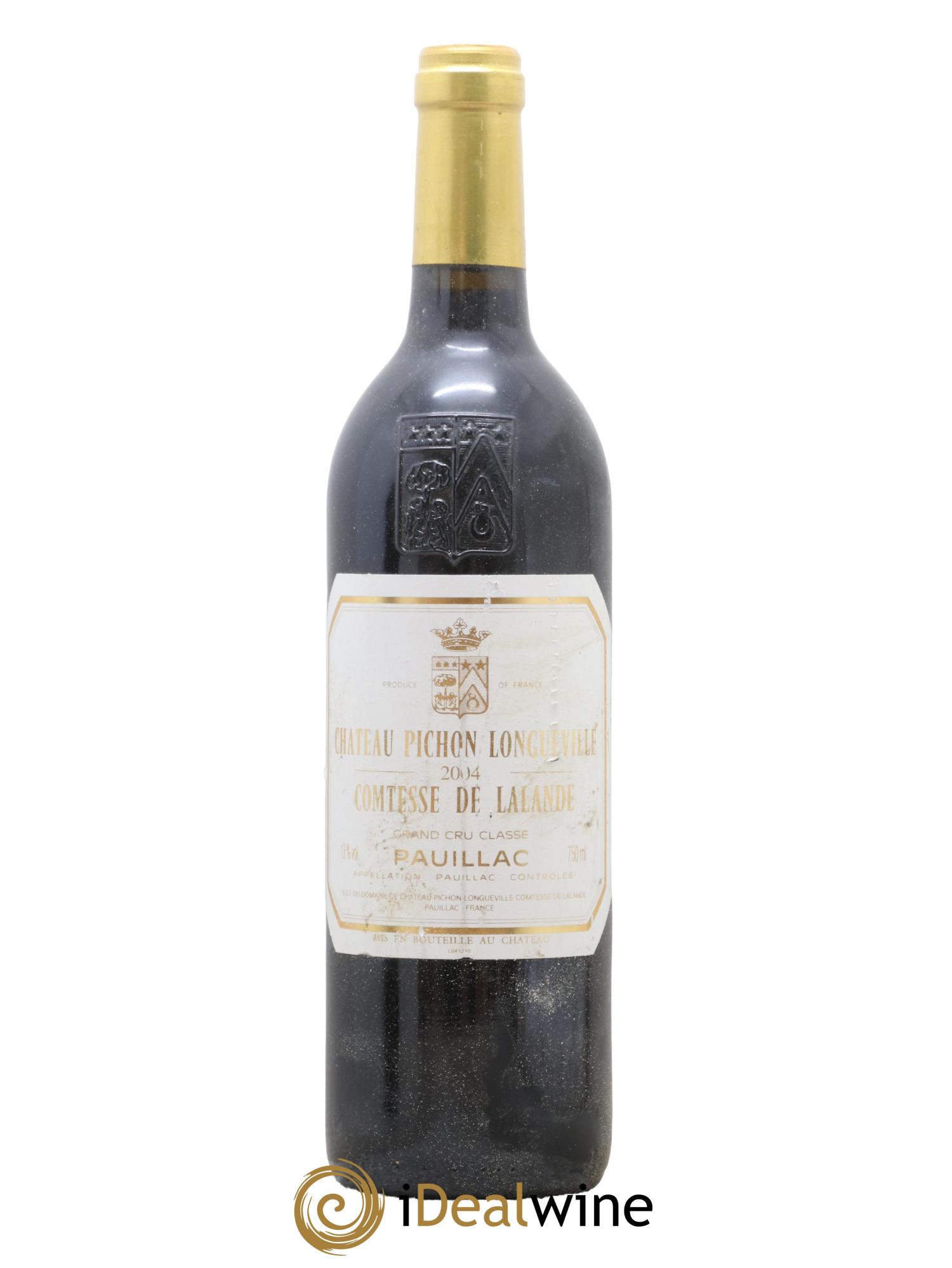 Château Pichon Longueville Comtesse de Lalande 2ème Grand Cru Classé 2004 - Lot de 1 bouteille - 0