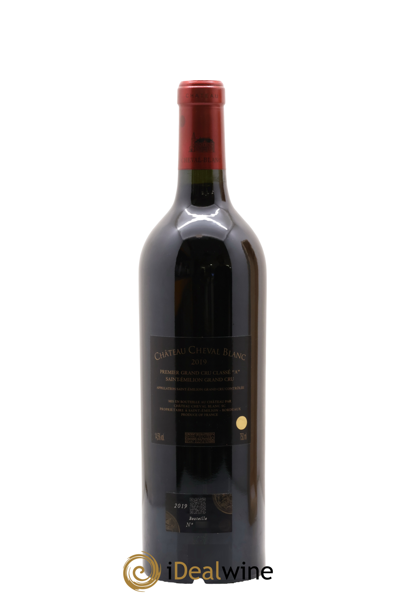 Château Cheval Blanc 1er Grand Cru Classé A 2019 - Lot de 1 bouteille - 2