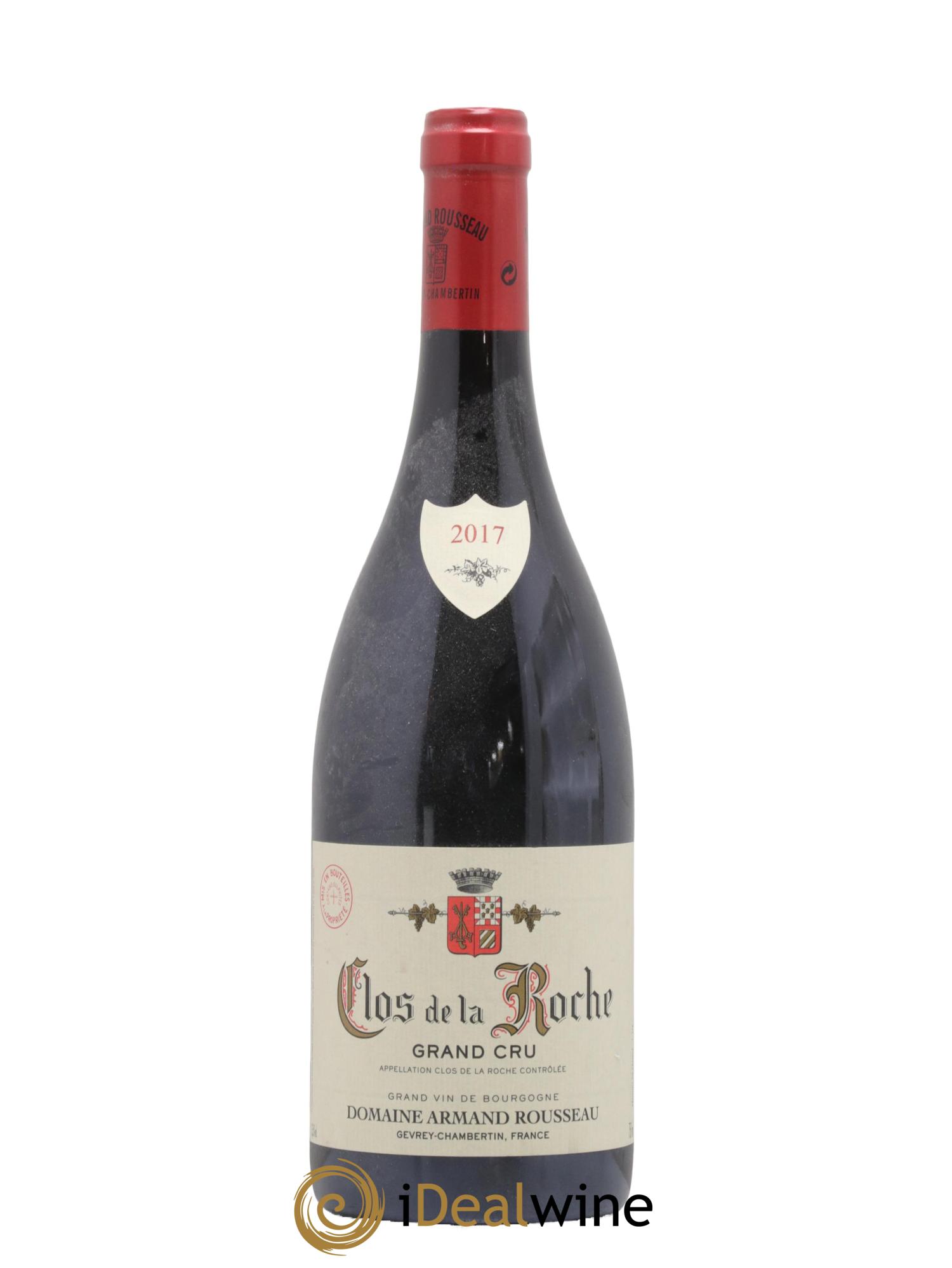 Clos de la Roche Grand Cru Armand Rousseau (Domaine) 2017 - Lot de 1 bouteille - 0