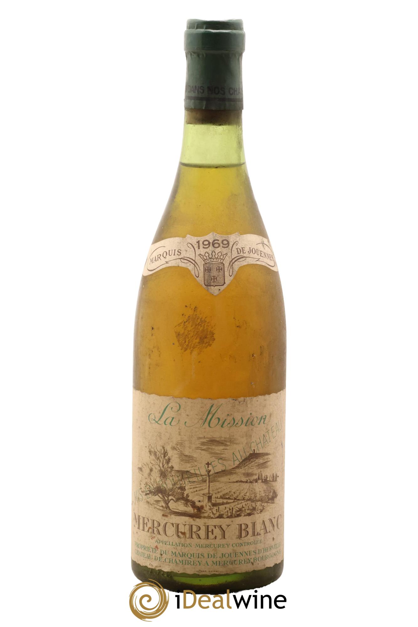 Mercurey La Mission Marquis de Jouennes 1969 - Lot de 1 bouteille - 0