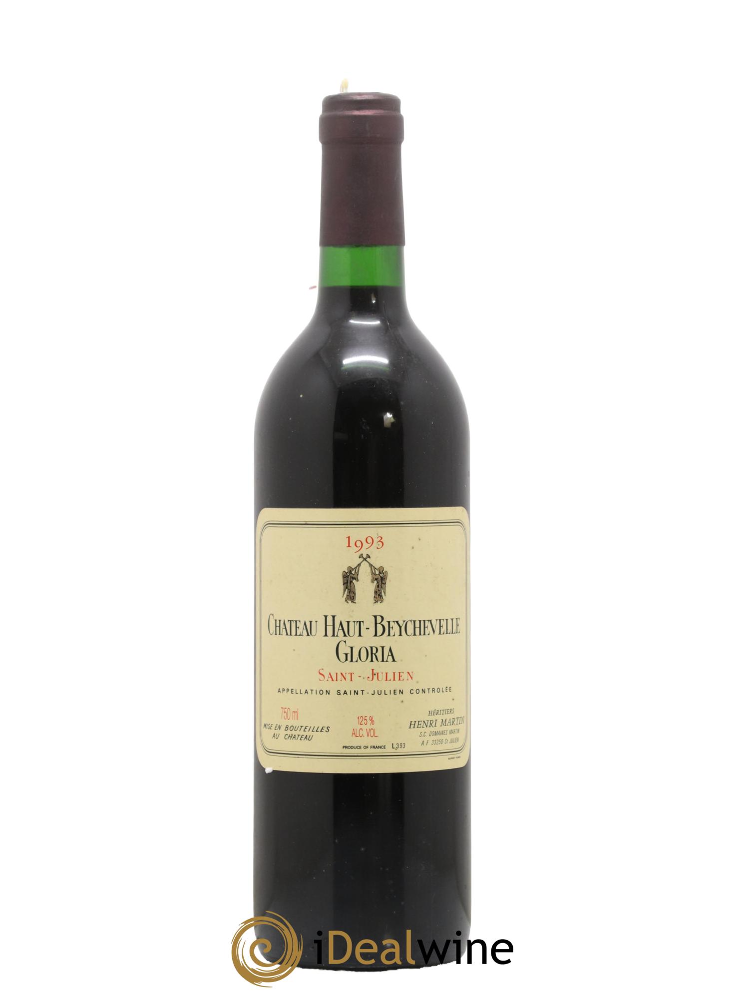 Château Haut Beychevelle Gloria 1993 - Lot de 1 bouteille - 0