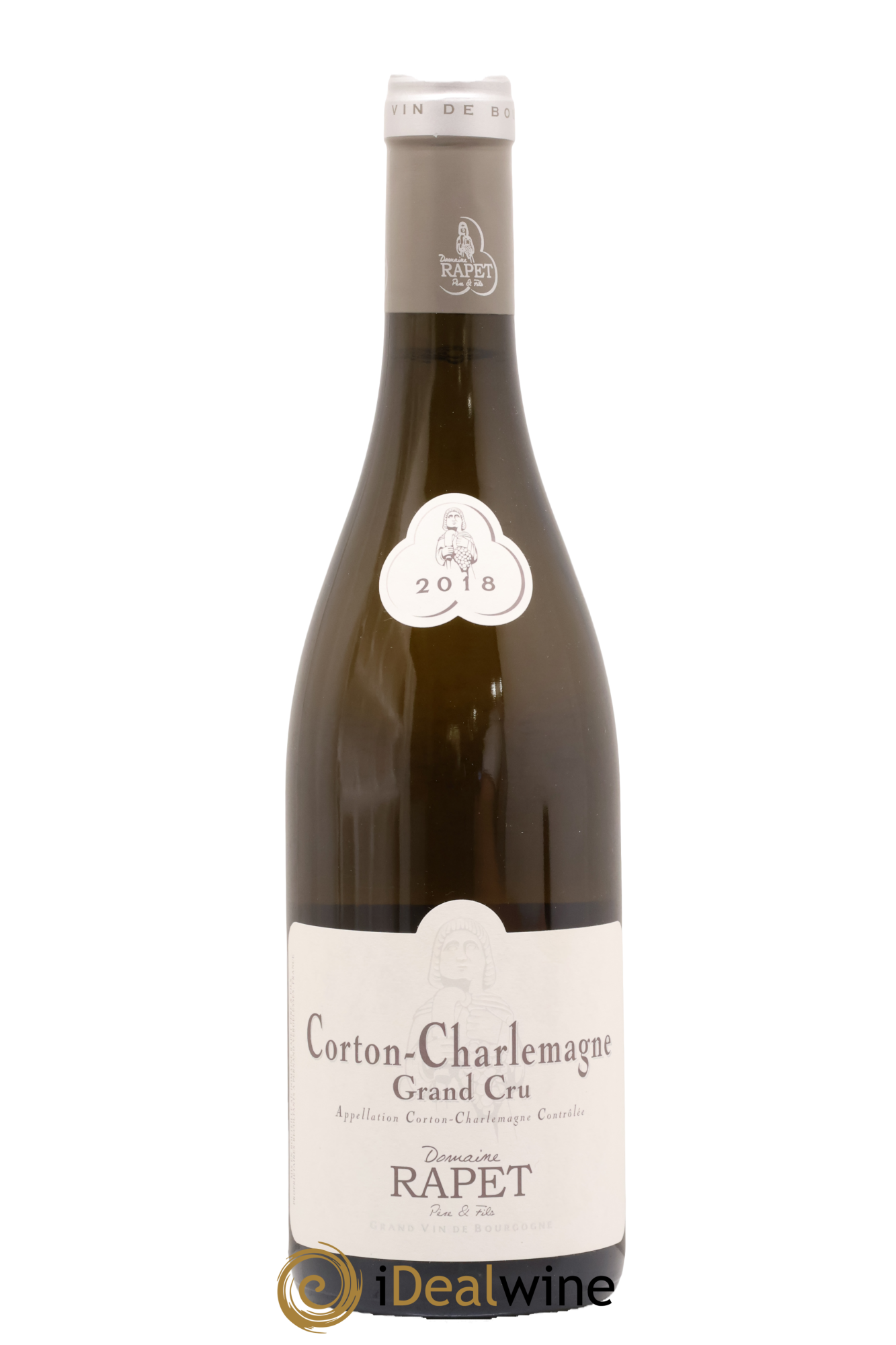 Corton-Charlemagne Grand Cru Rapet Père & Fils 2018 - Lot de 1 bouteille - 0