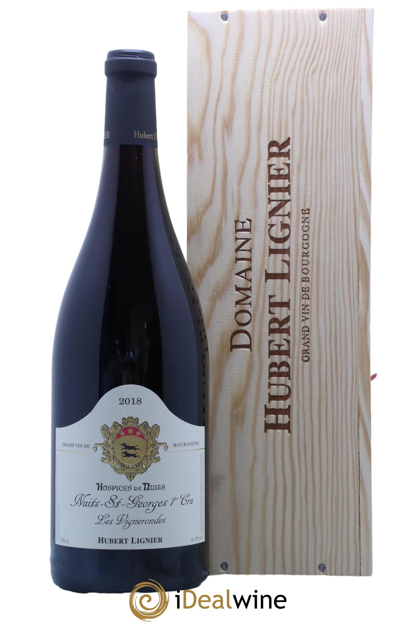 Nuits-Saint-Georges 1er Cru Les Vignerondes Hubert Lignier (Domaine) 2018 - Lot de 1 magnum - 0