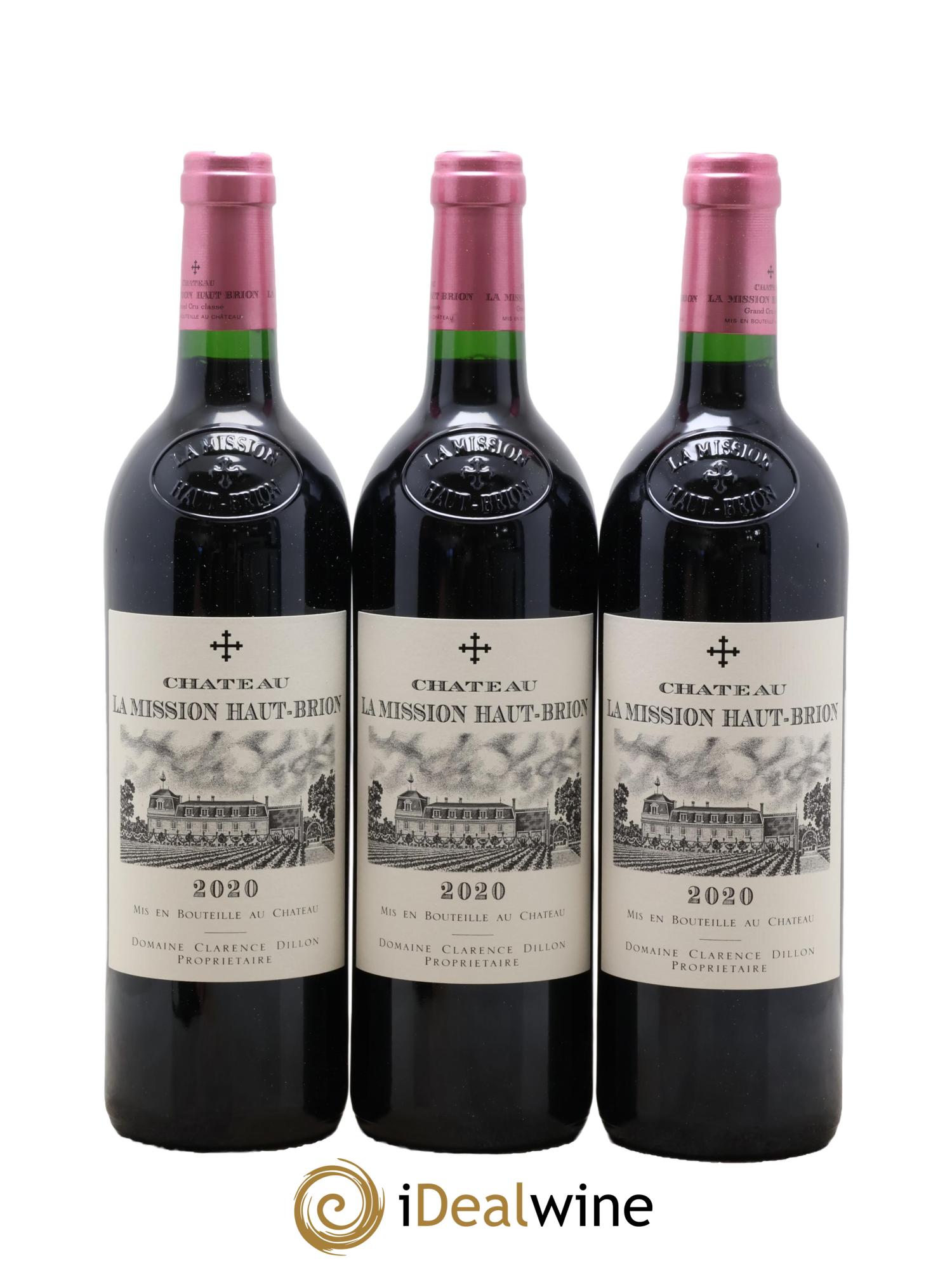 Château la Mission Haut-Brion Cru Classé de Graves 2020 - Lot of 6 bottles - 3