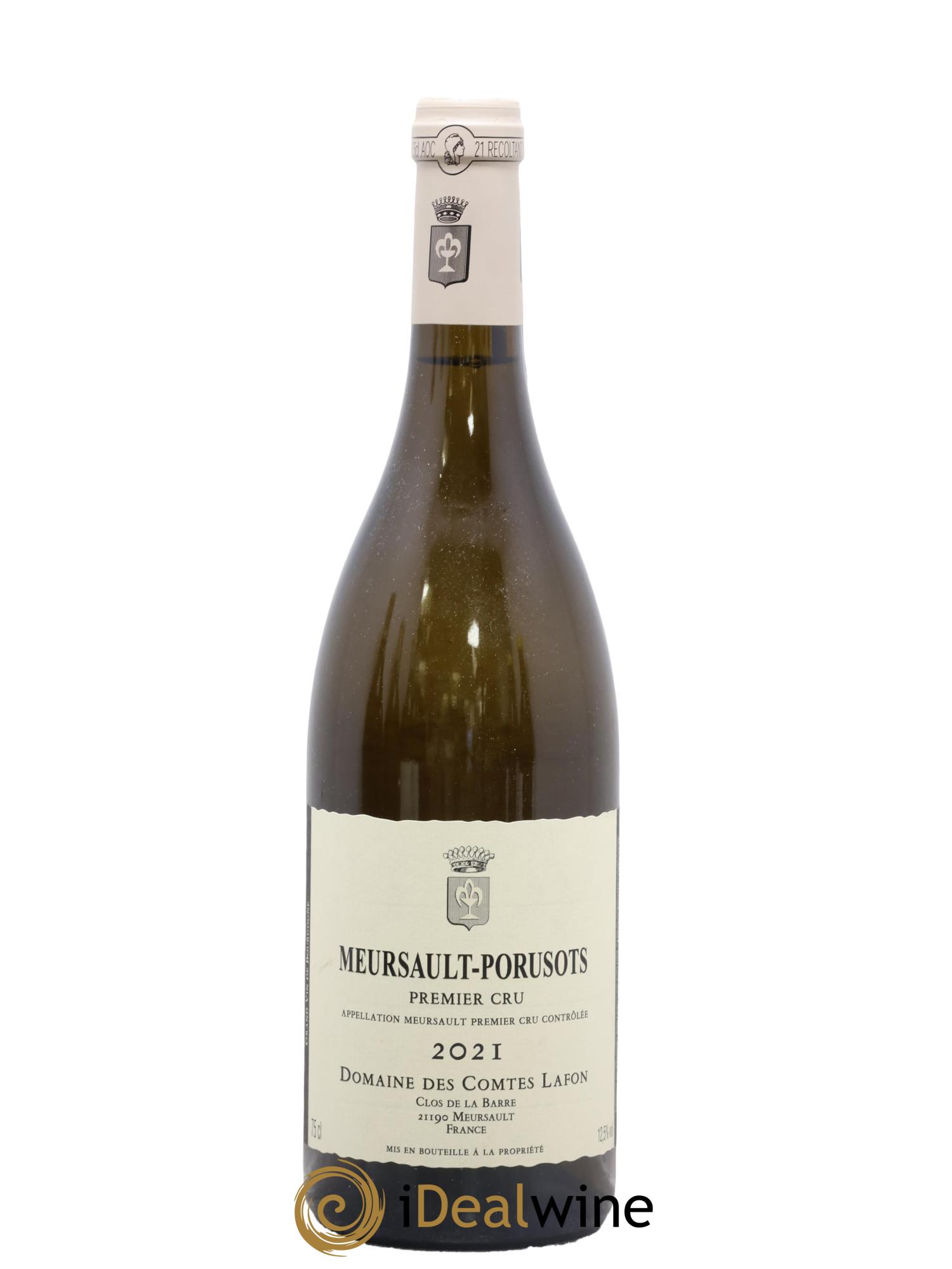 Meursault 1er Cru Porusots Comtes Lafon (Domaine des) 2021 - Lotto di 1 bottiglia - 0