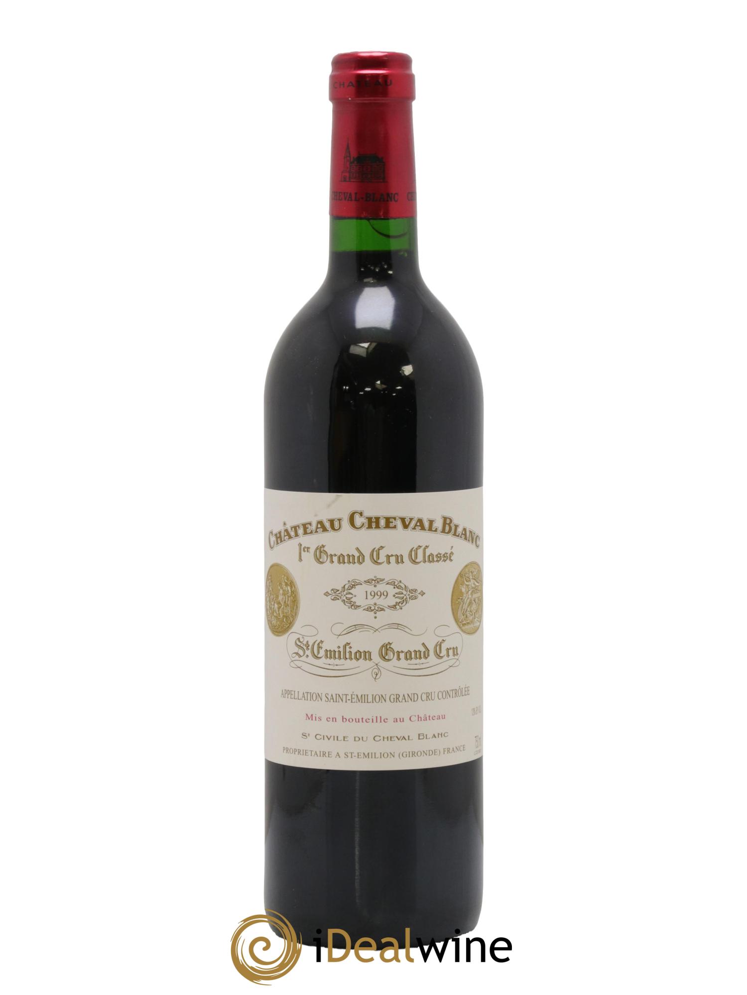Château Cheval Blanc 1er Grand Cru Classé A 1999 - Lot de 1 bouteille - 0
