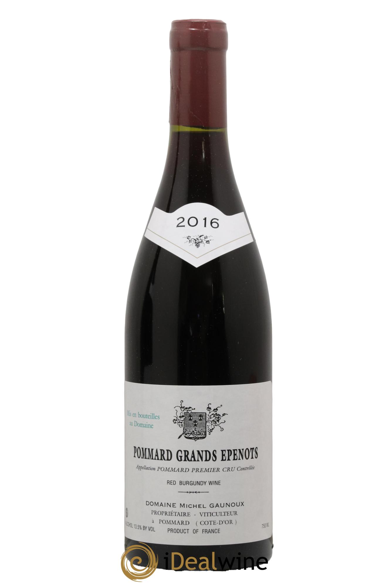 Pommard 1er Cru Grands Epenots Michel Gaunoux 2016 - Lot de 1 bouteille - 0