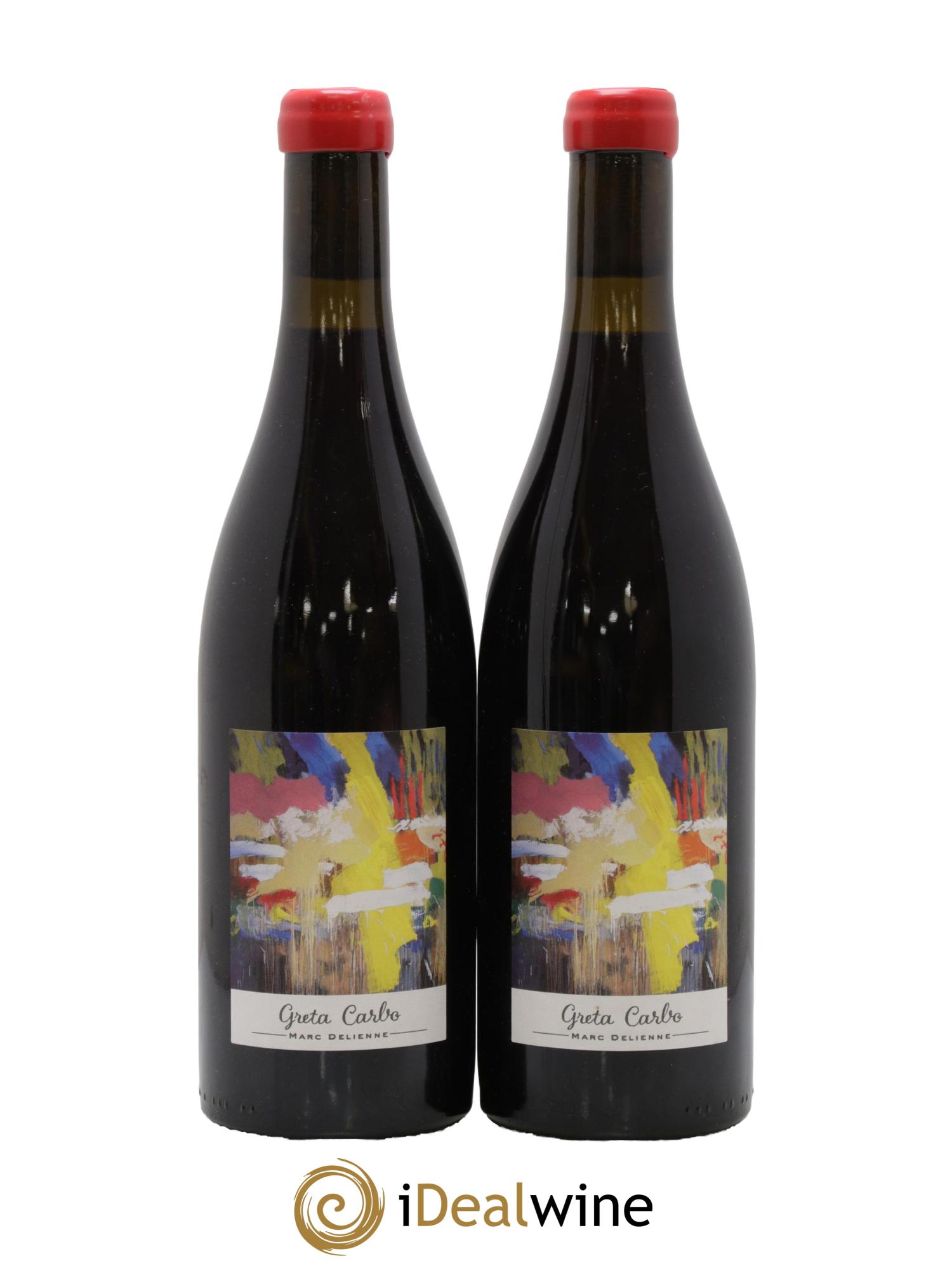 Fleurie Greta Carbo Marc Delienne 2019 - Lot de 2 bouteilles - 0
