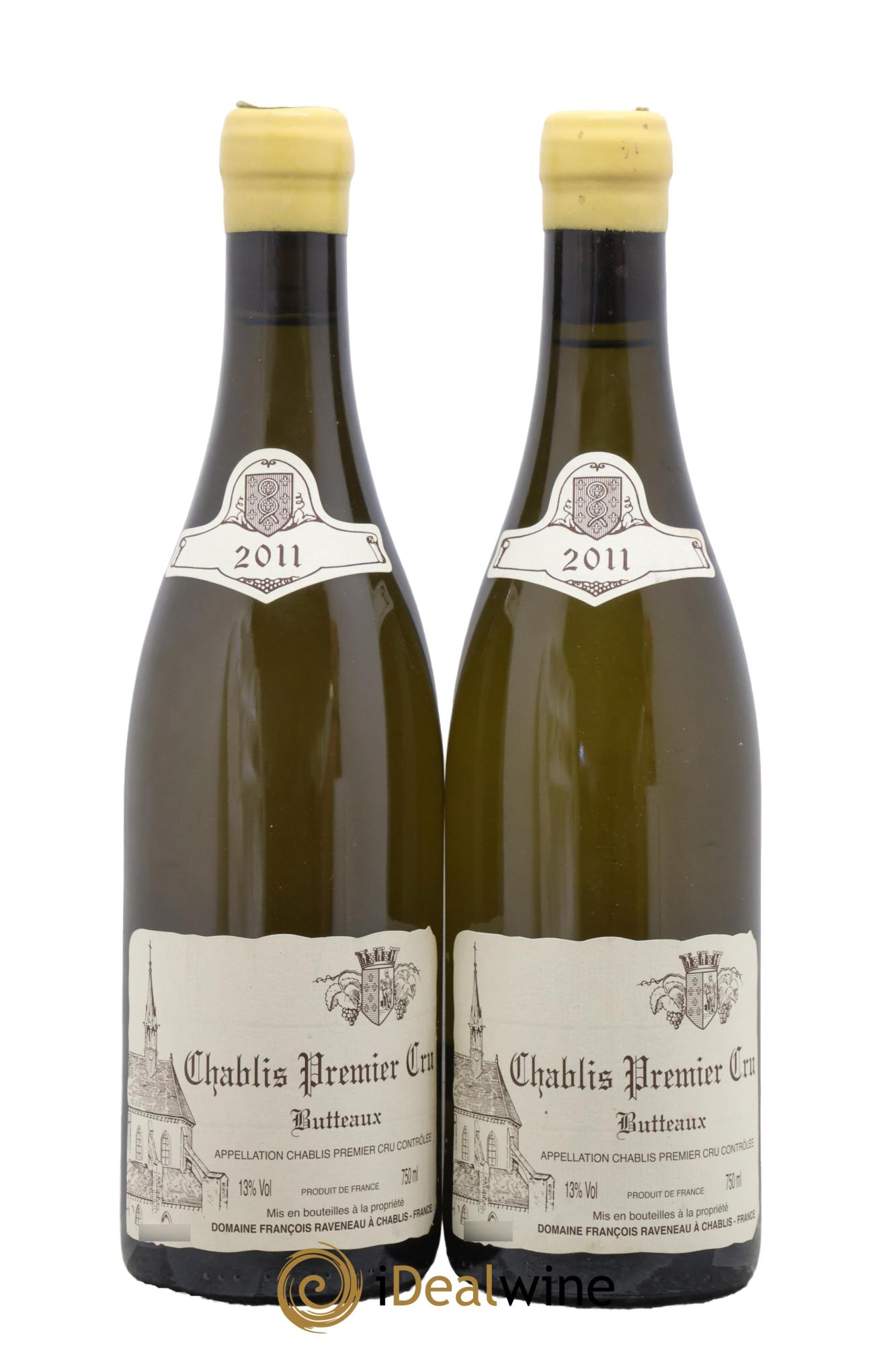 Chablis 1er Cru Butteaux Raveneau (Domaine) 2011 - Posten von 2 Flaschen - 0