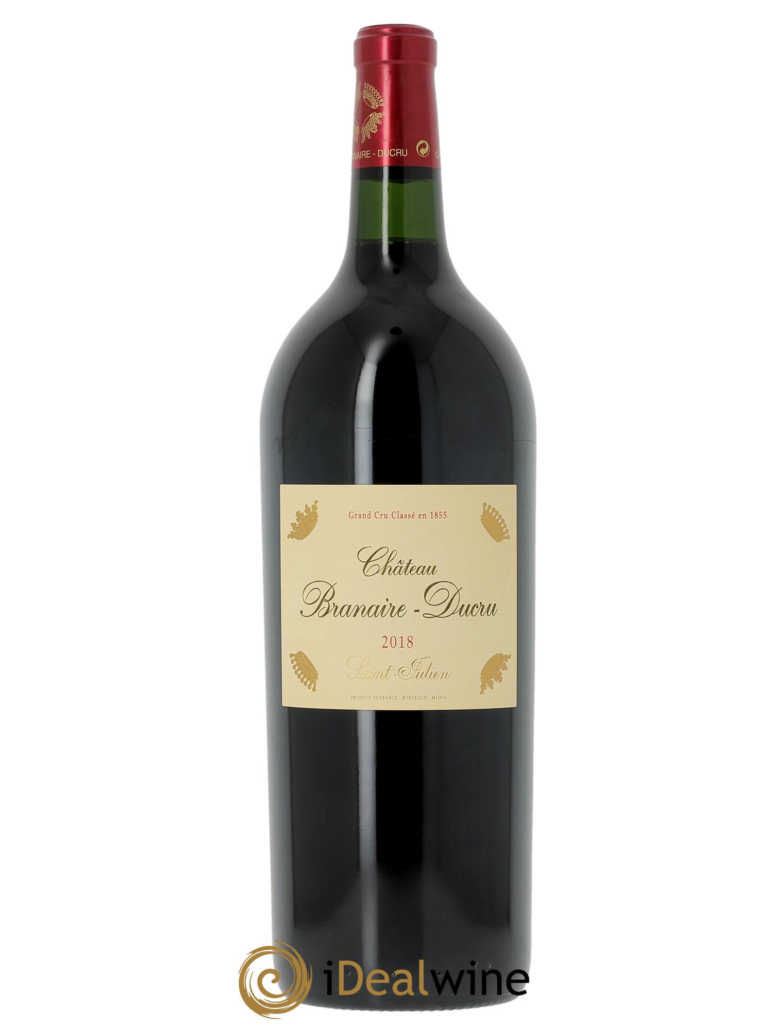 Château Branaire Ducru 4ème Grand Cru Classé  2018 - Lot de 1 magnum - 1