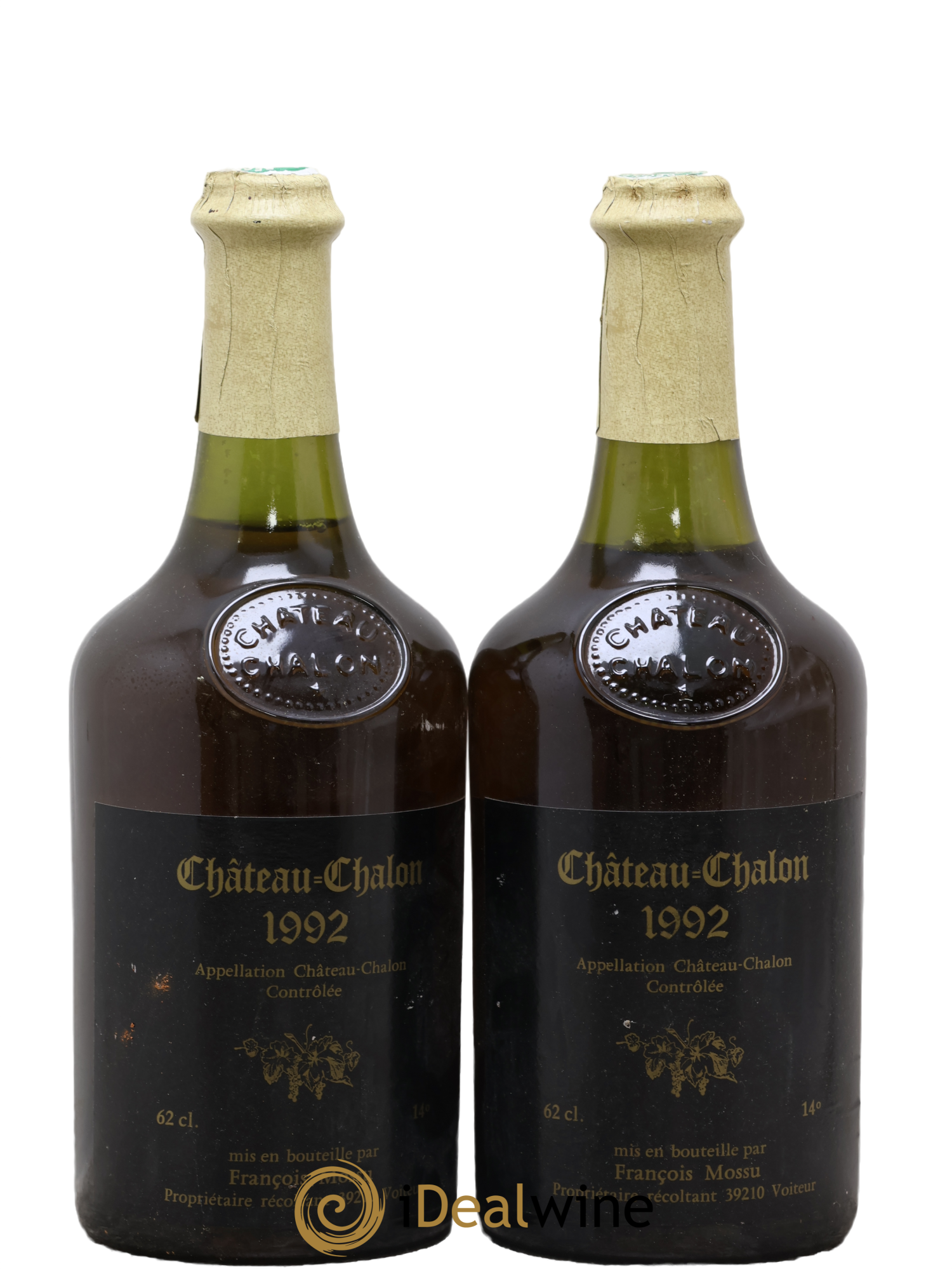 Château-Chalon François Mossu 1992 - Lot de 2 clavelins - 0