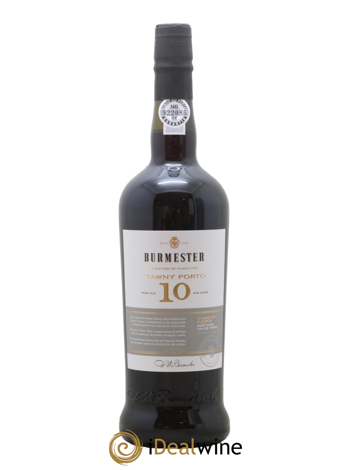 Porto Tawny Burmester 10 ans - Lot de 1 bouteille - 1