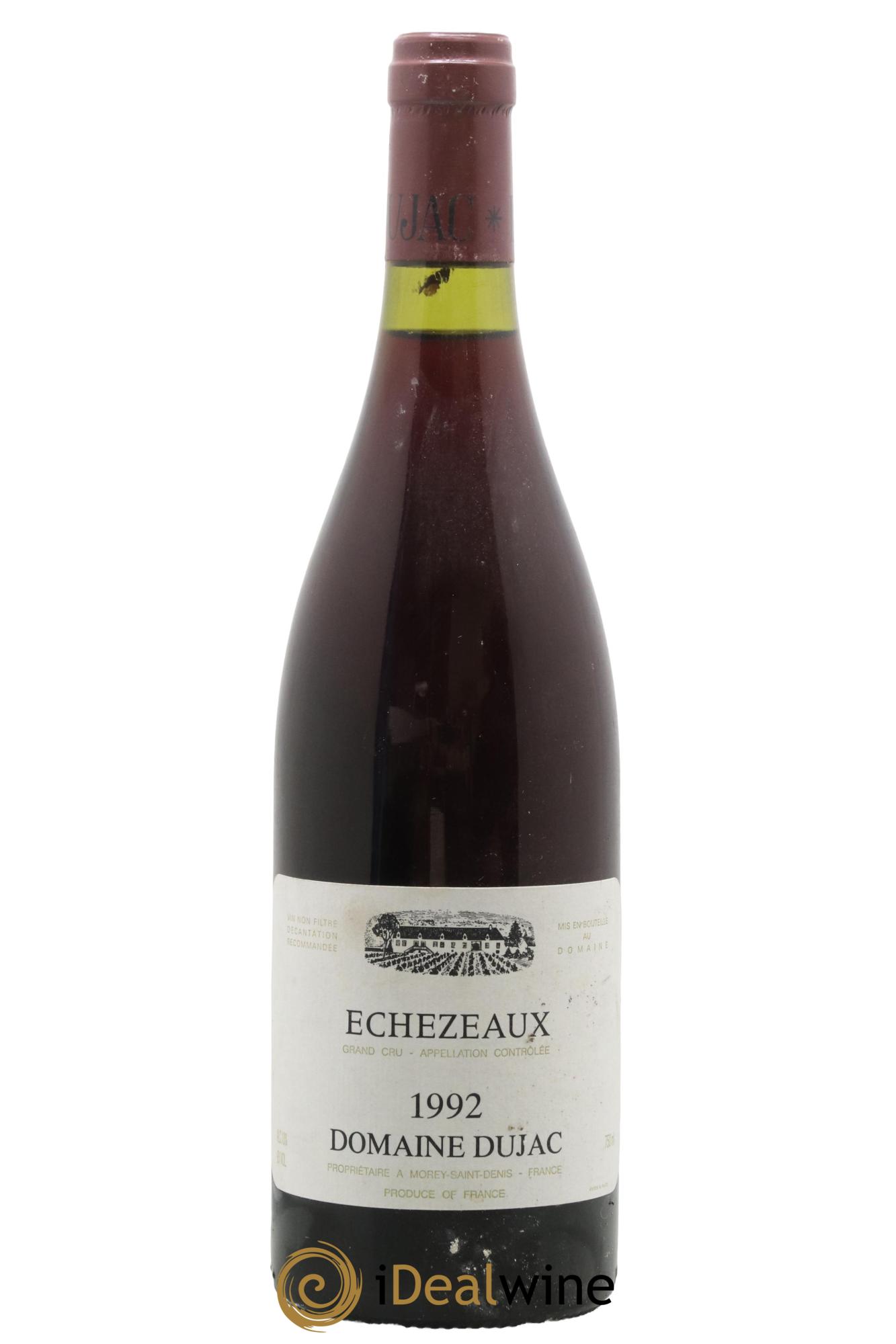 Echezeaux Grand Cru Dujac (Domaine) 1992 - Lot de 1 bouteille - 0