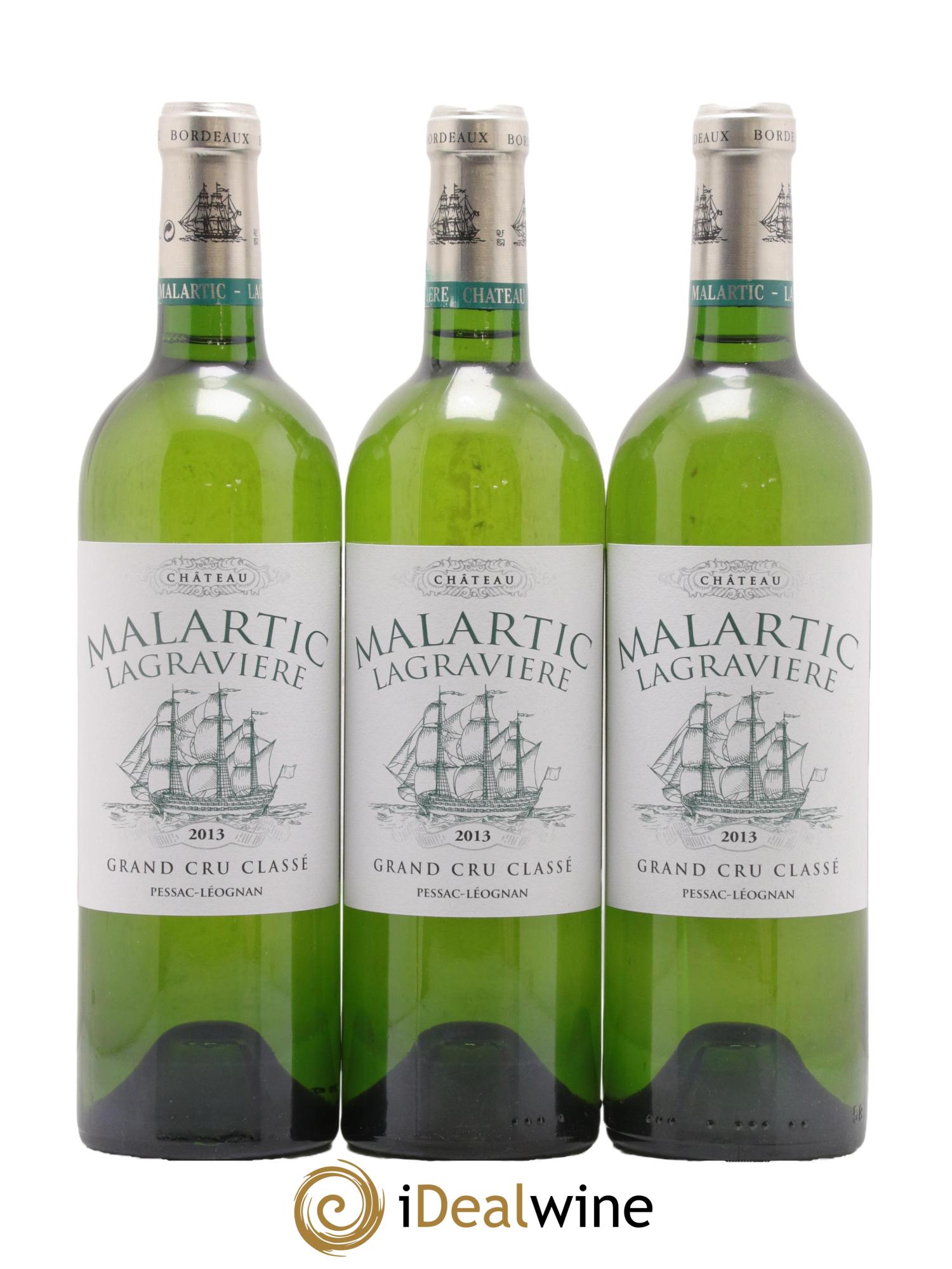 Château Malartic-Lagravière Cru Classé de Graves 2013 - Lot de 12 bouteilles - 1