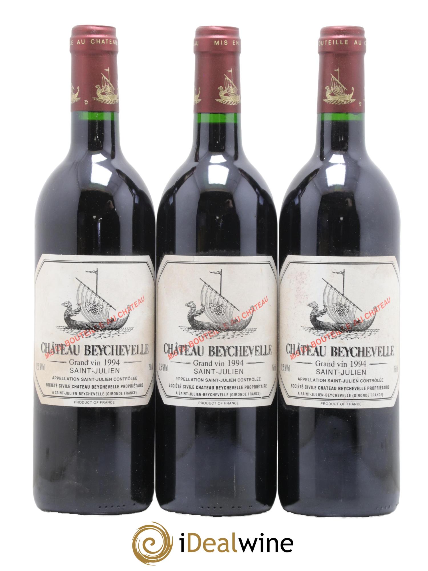 Château Beychevelle 4ème Grand Cru Classé 1994 - Lot de 12 bouteilles - 2