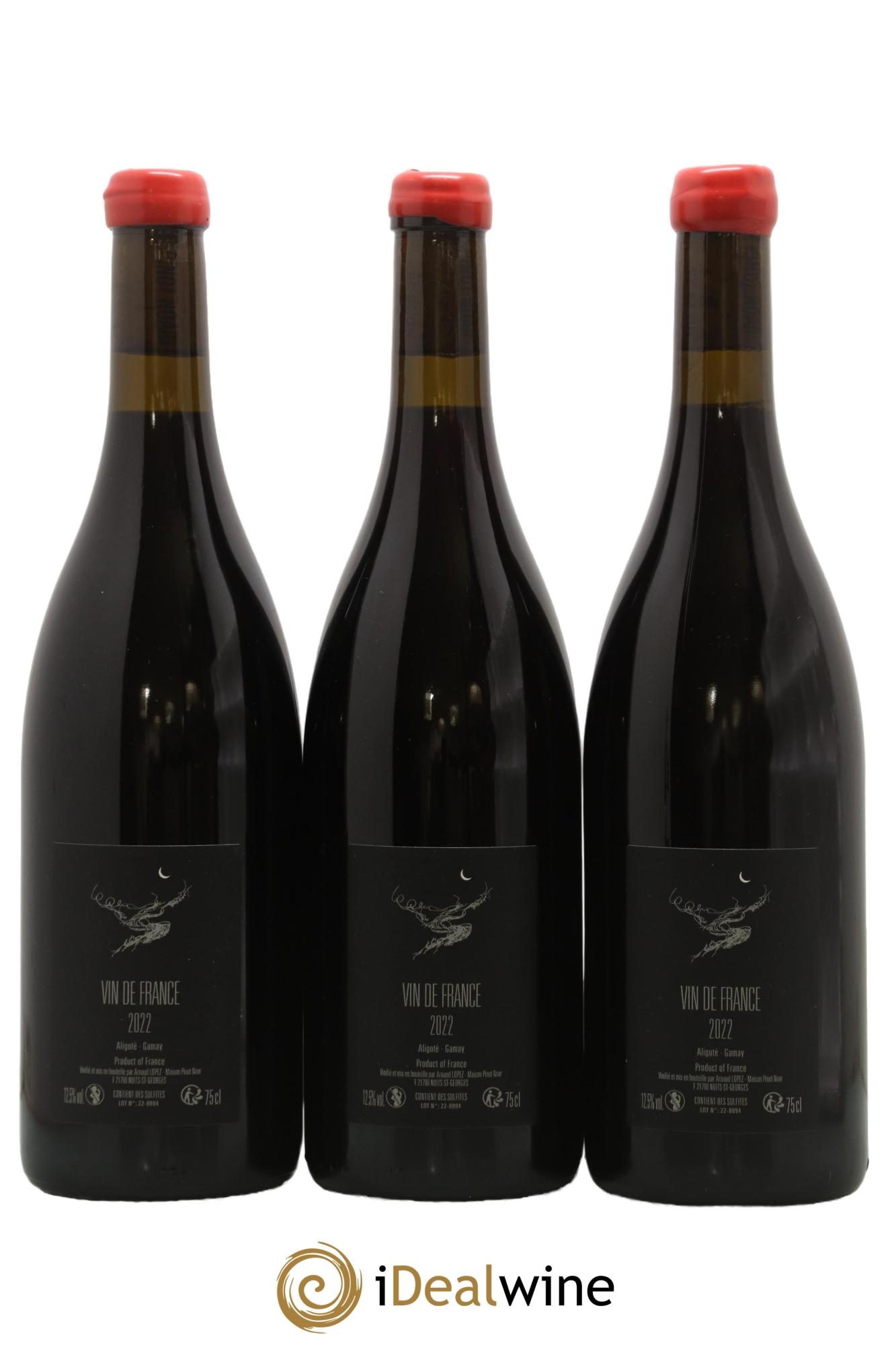 Vin de France Blouge Arnaud Lopez 2022 - Lotto di 3 bottiglie - 1