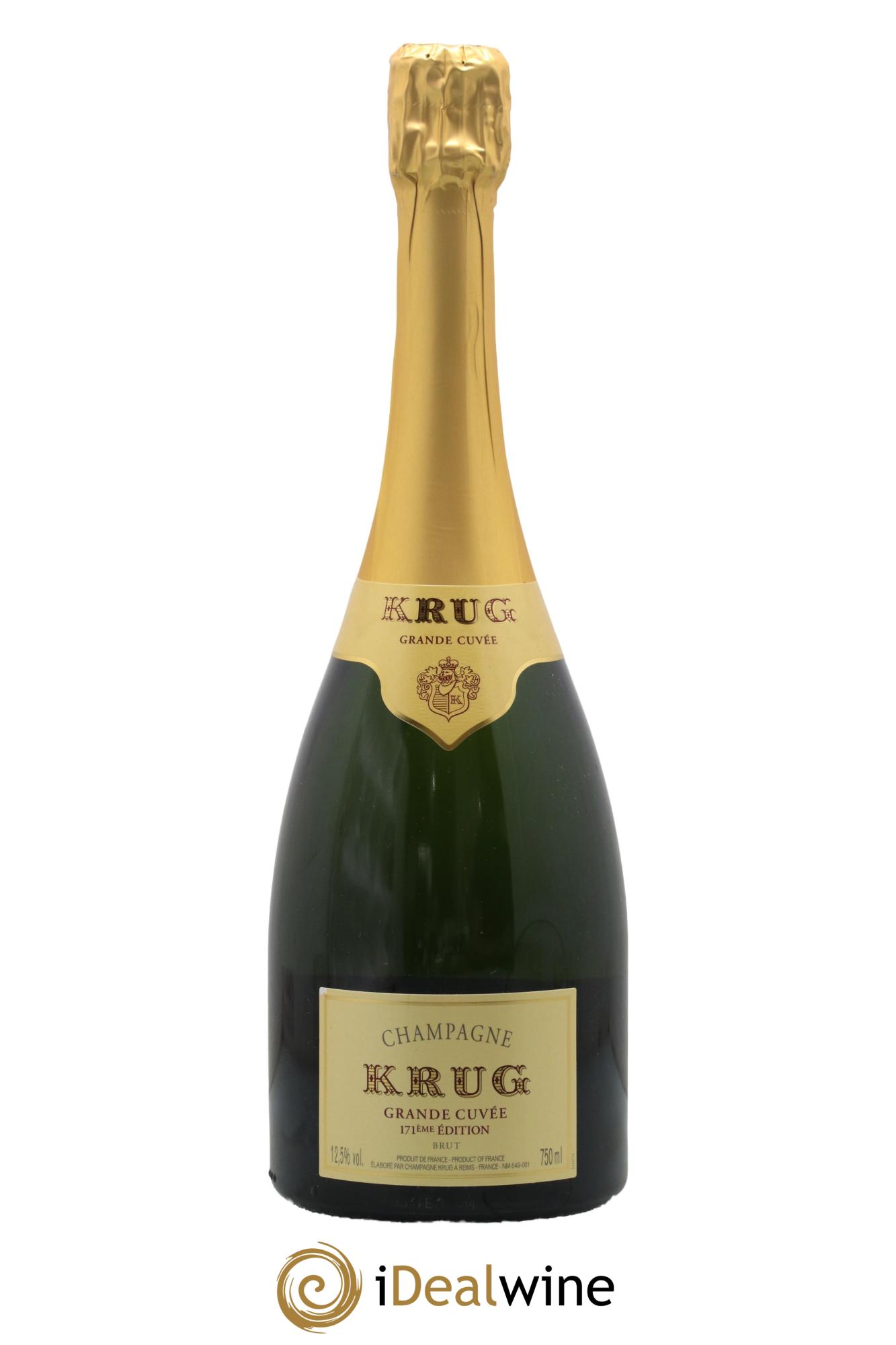 Grande Cuvée Brut - 171ème édition Krug - Lot de 1 bouteille - 0