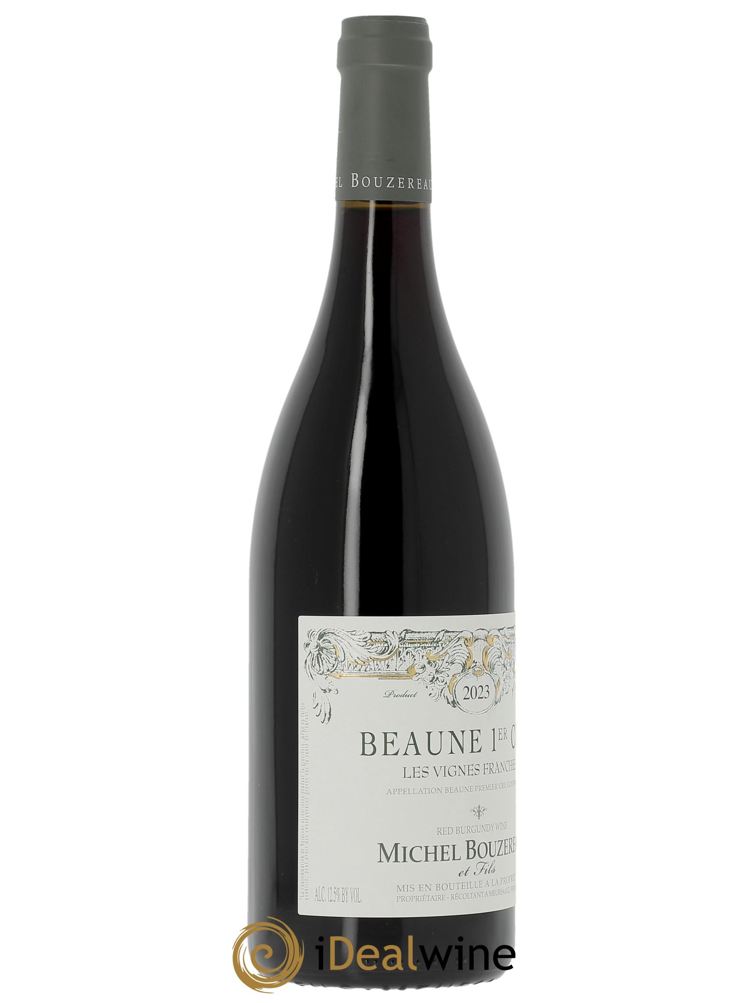 Beaune 1er Cru Les Vignes franches Michel Bouzereau et Fils (Domaine)  2023 - Lot de 1 bouteille - 2