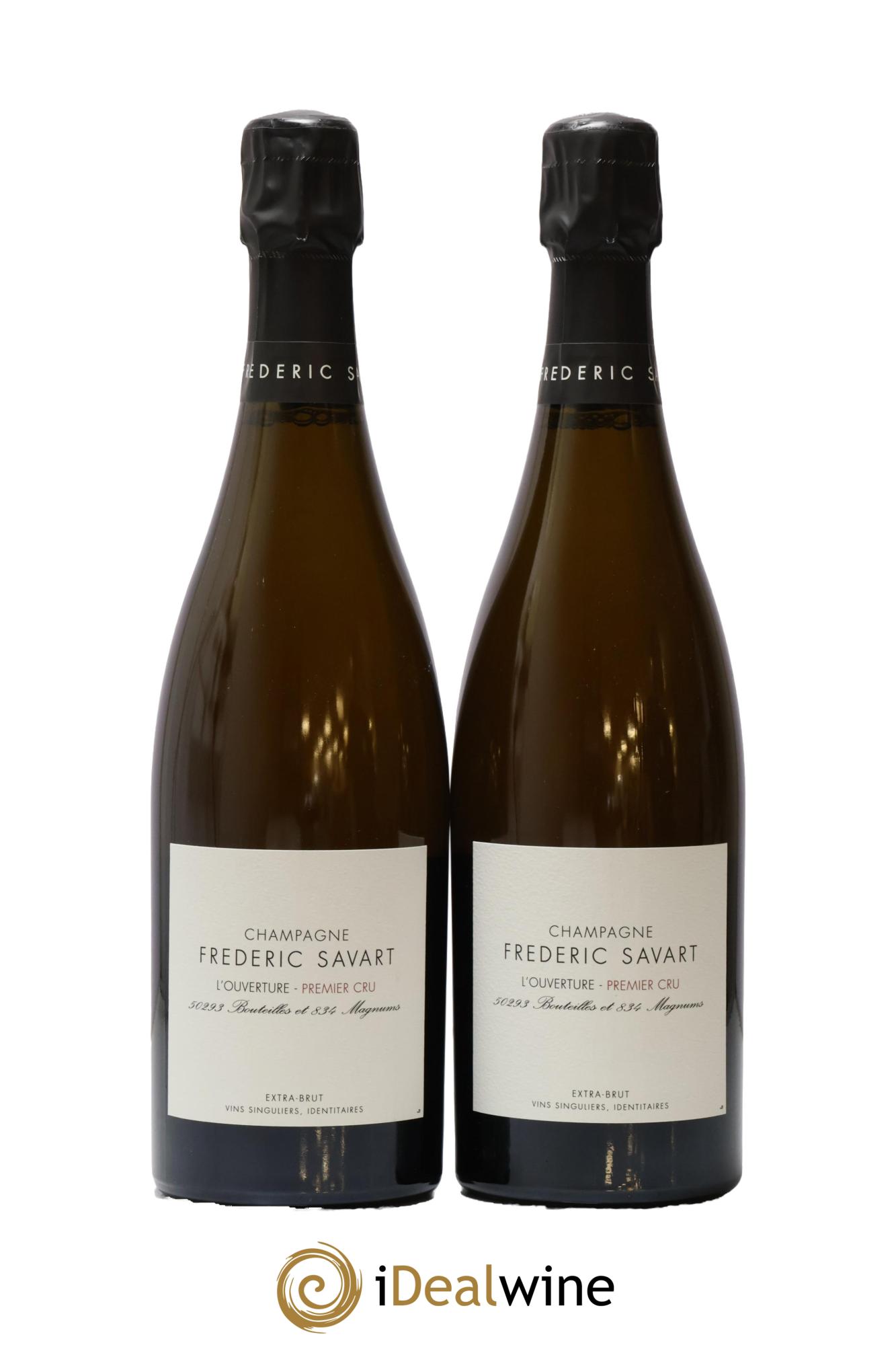 L'Ouverture 1er Cru Brut Savart - Posten von 2 Flaschen - 0