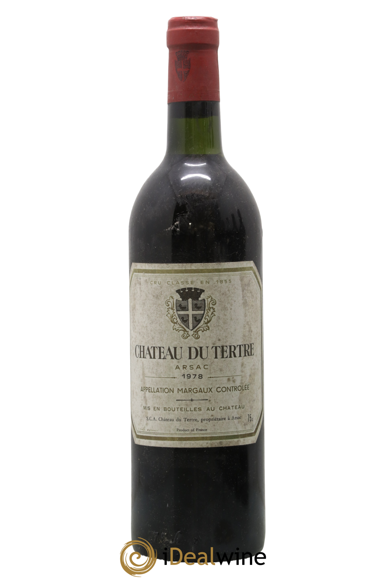 Château du Tertre 5ème Grand Cru Classé 1978 - Lot de 1 bouteille - 0