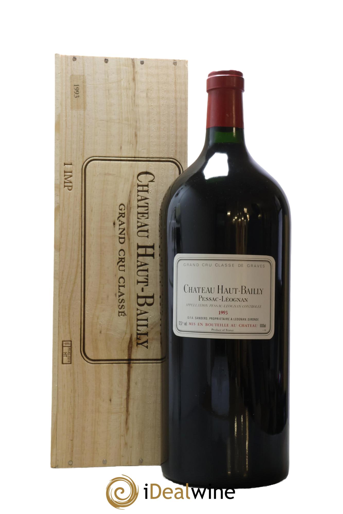 Château Haut-Bailly Cru Classé de Graves  1993 - Lot de 1 impériale - 1