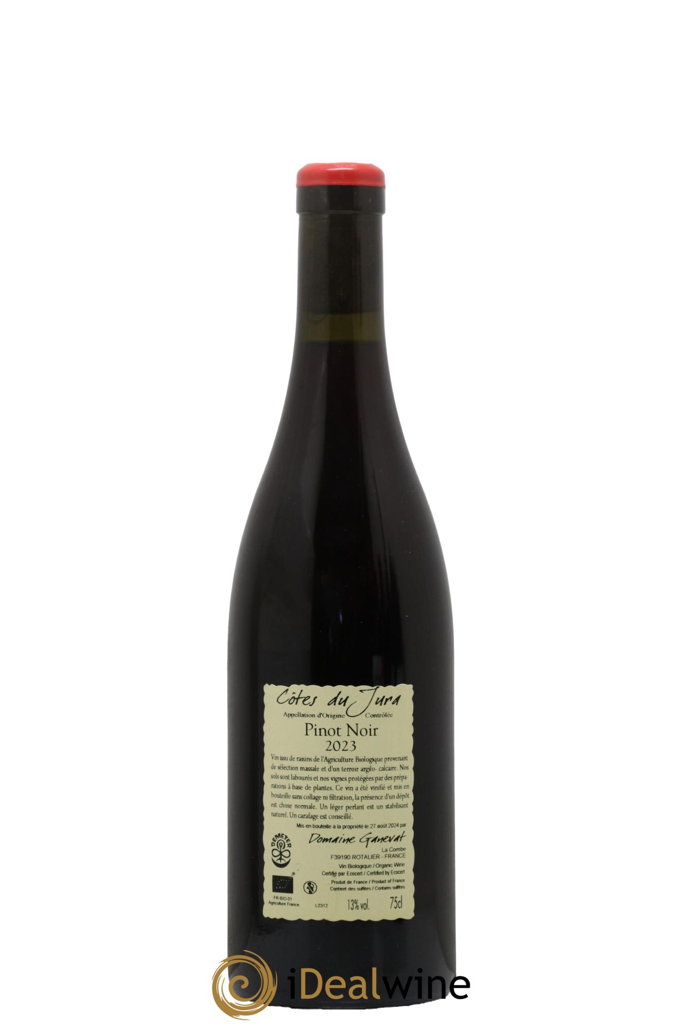 Côtes du Jura Cuvée Julien Jean-François Ganevat (Domaine) 2023 - Lot de 1 bouteille - 1