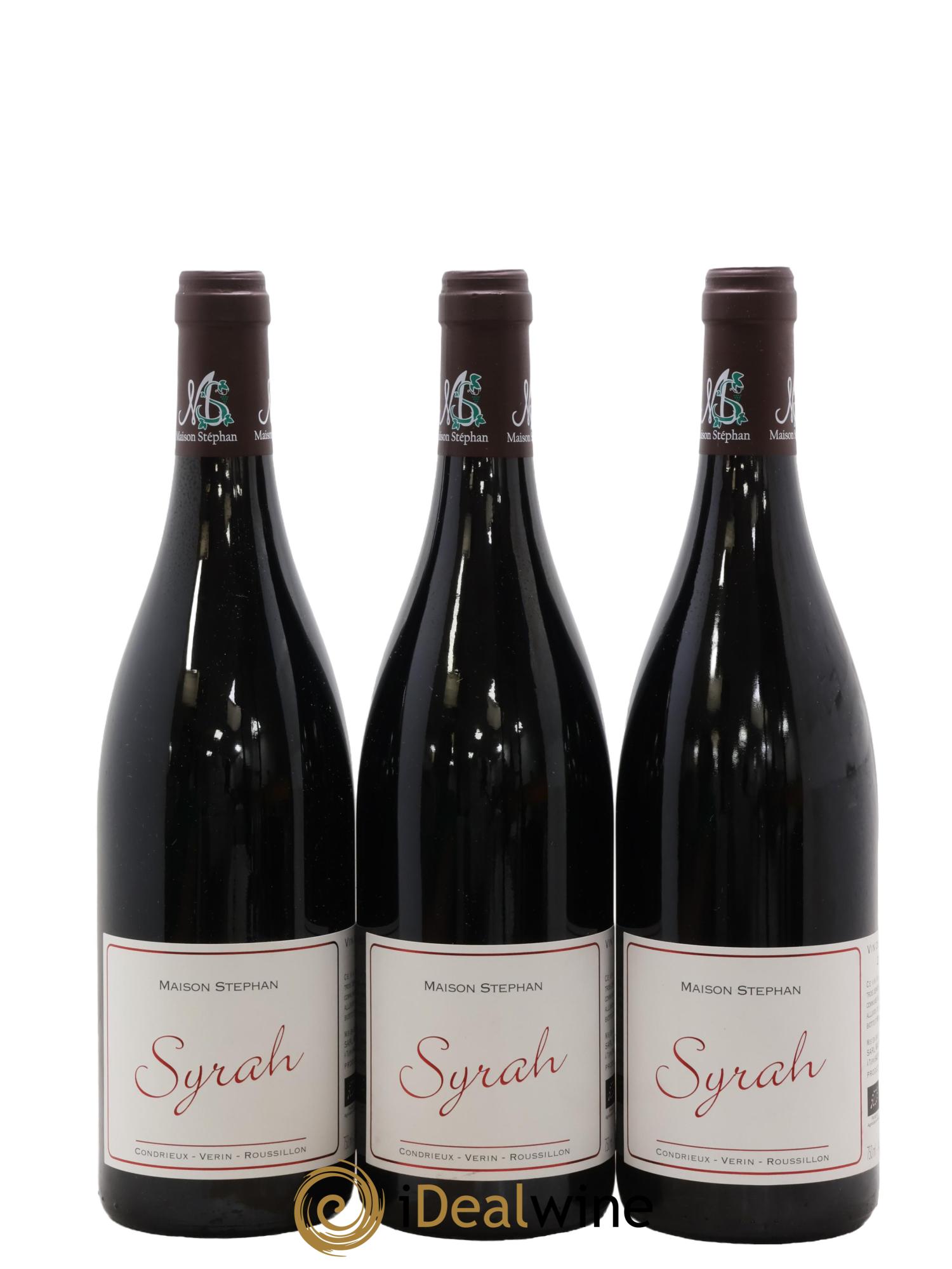 Vin de France Syrah Jean-Michel Stephan 2023 - Lot de 3 bouteilles - 0