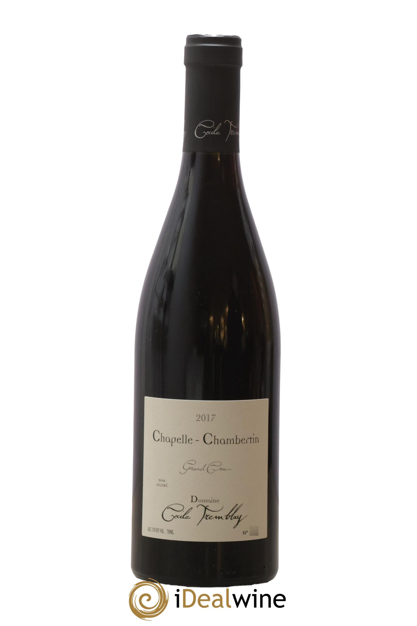 Chapelle-Chambertin Grand Cru Cécile Tremblay 2017 - Lot of 1 bottle - 0
