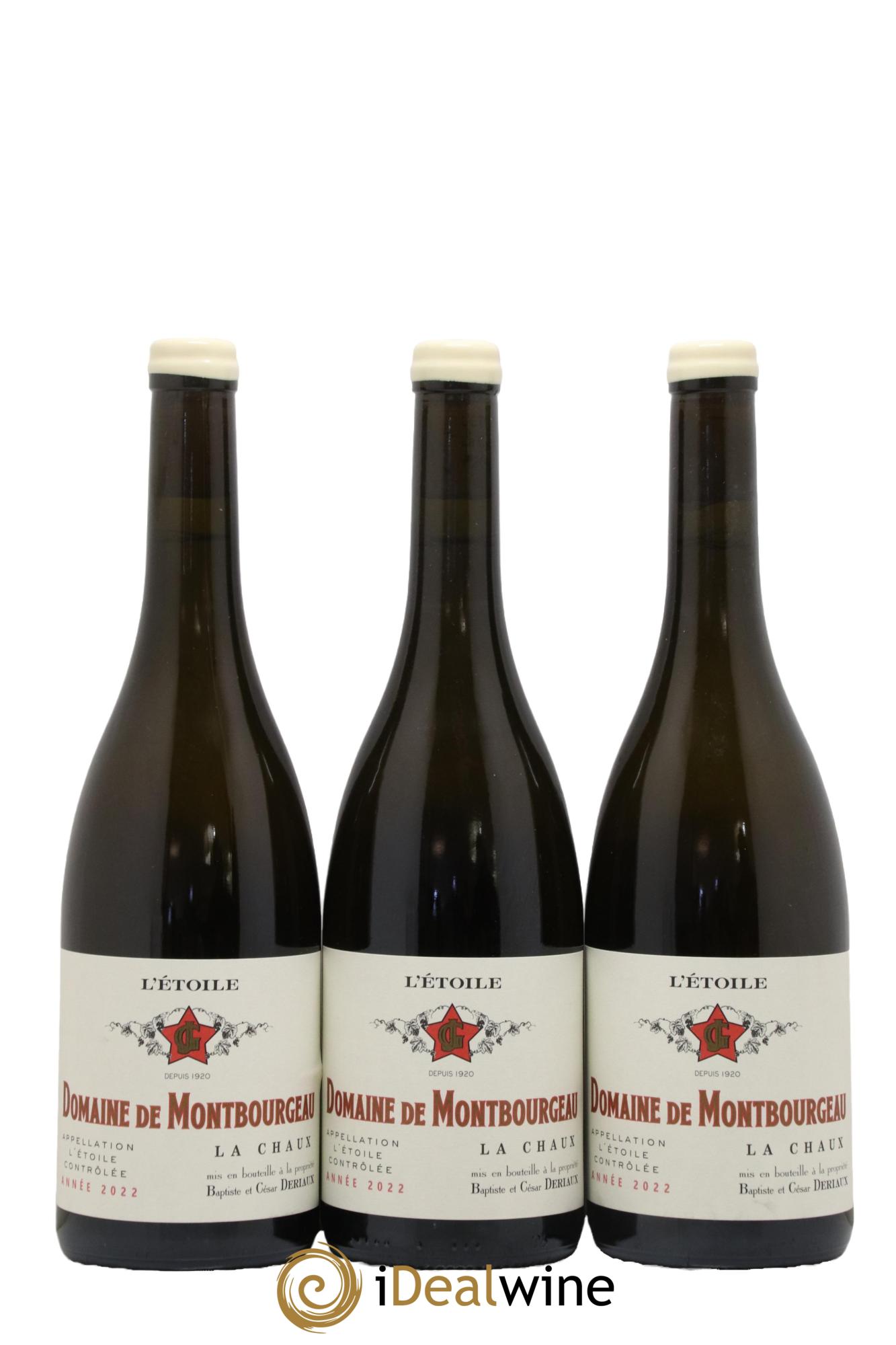 L'Etoile Chardonnay La Chaux Domaine de Montbourgeau 2022 - Posten von 3 Flaschen - 0