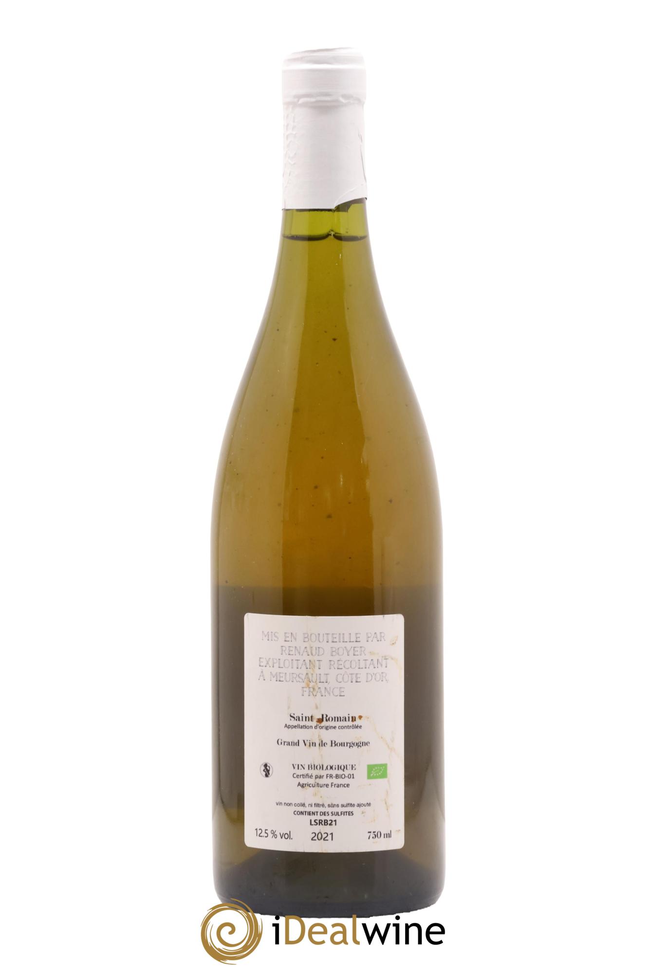 Saint-Romain Renaud Boyer 2021 - Lot de 1 bouteille - 1
