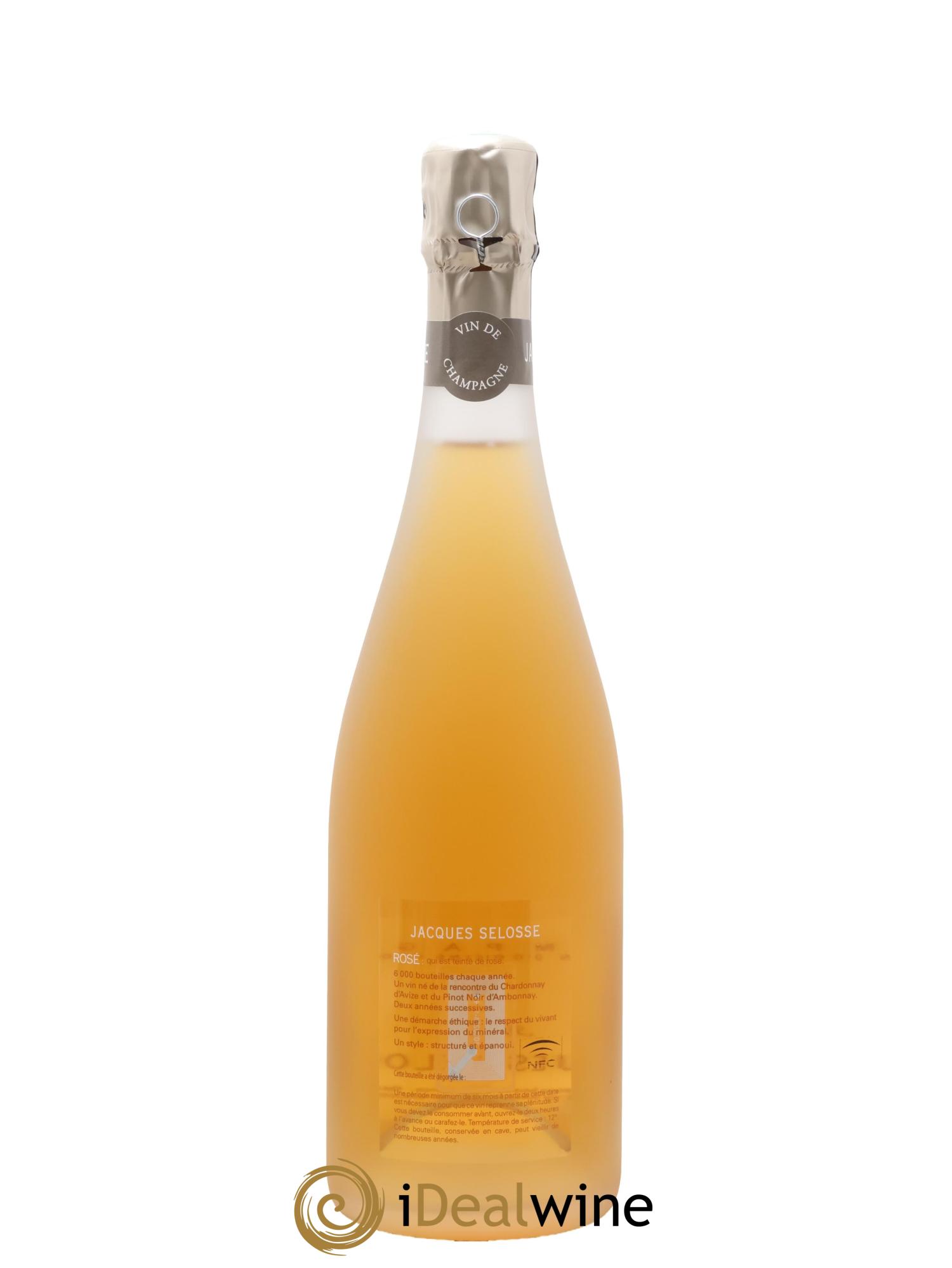 Rosé Brut Jacques Selosse - Lot de 1 bouteille - 1