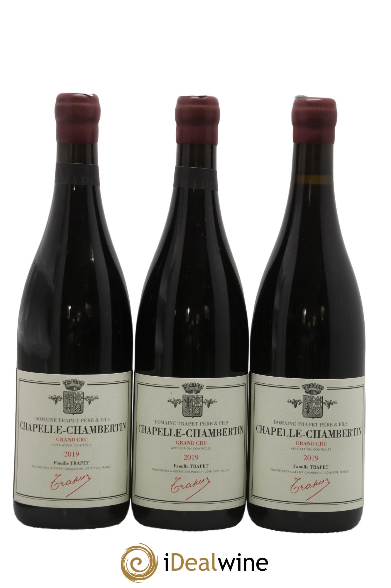 Chapelle-Chambertin Grand Cru Domaine Trapet 2019 - Lot of 3 bottles - 0