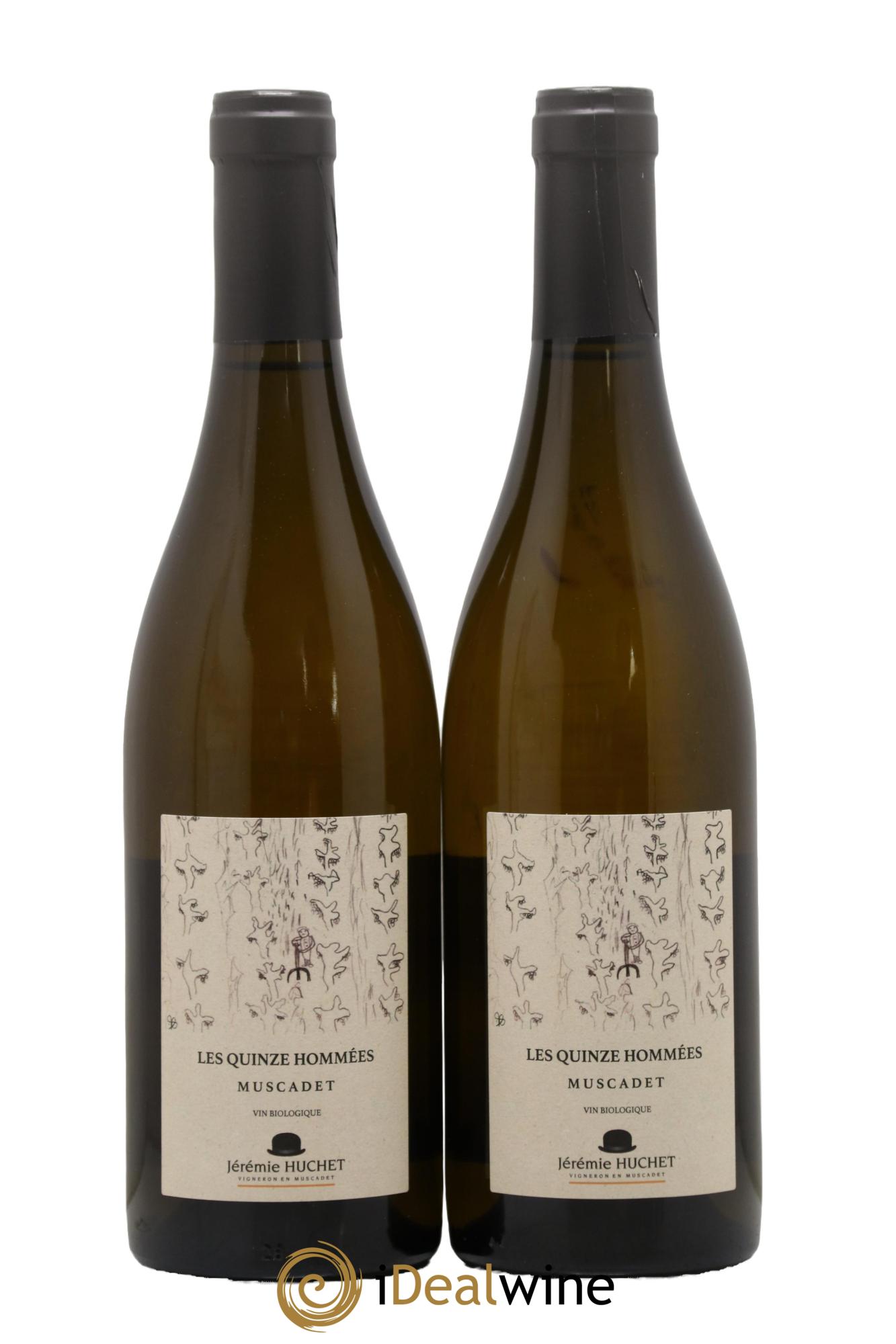 Muscadet Les Quinze Hommées Jérémie Huchet Domaine de la Chauvinière 2022 - Lot de 2 bouteilles - 0