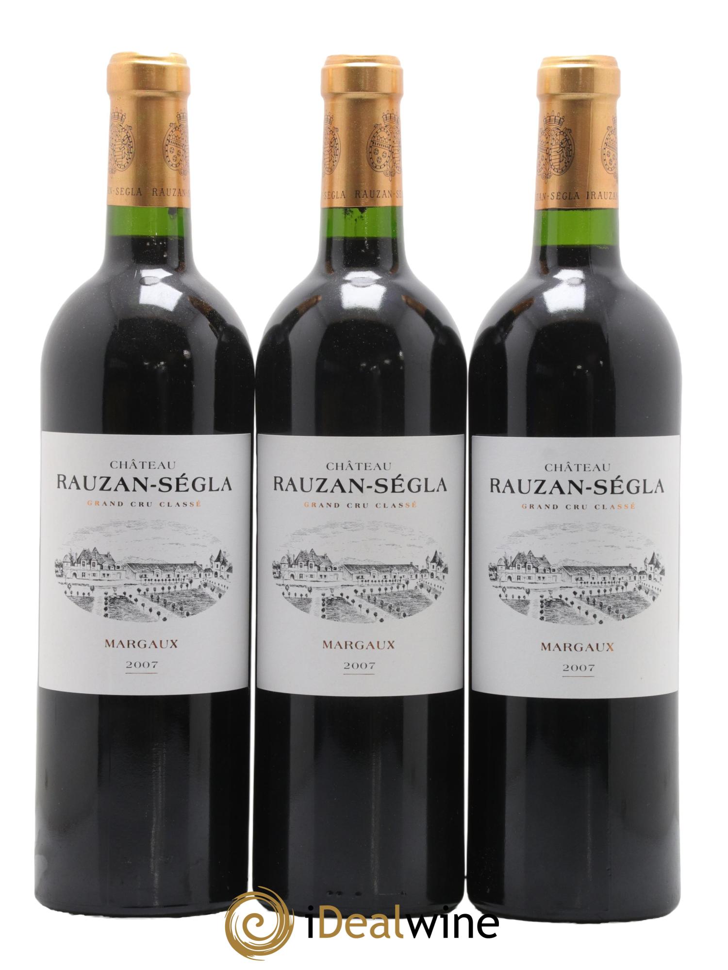 Château Rauzan Ségla Grand Cru Classé 2007 - Lot de 12 bouteilles - 3